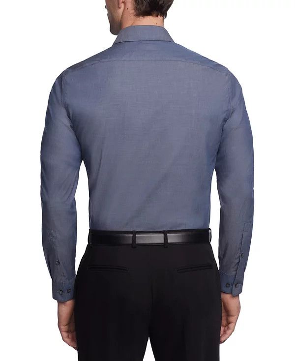 Calvin Klein Calvin Klein Steel Men's Slim-Fit Non-Iron Size US XXS / EU 40 - 2 Thumbnail