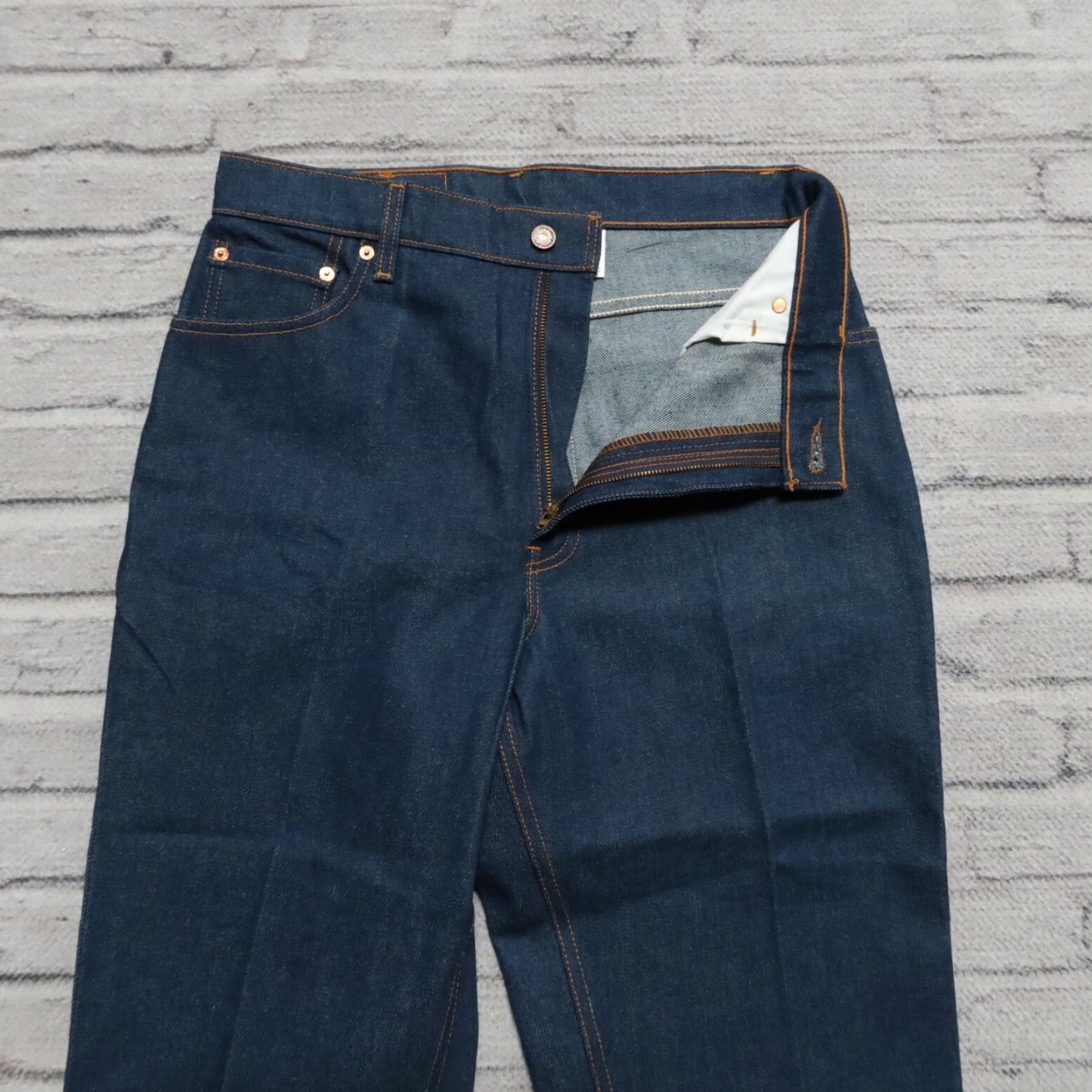 Levi's VINTAGE Levi's 551 Denim Jeans Dark Wash Jeans Women Size 12 Med 90s Made in USA Size 34" / US 12 / IT 48 - 3 Thumbnail