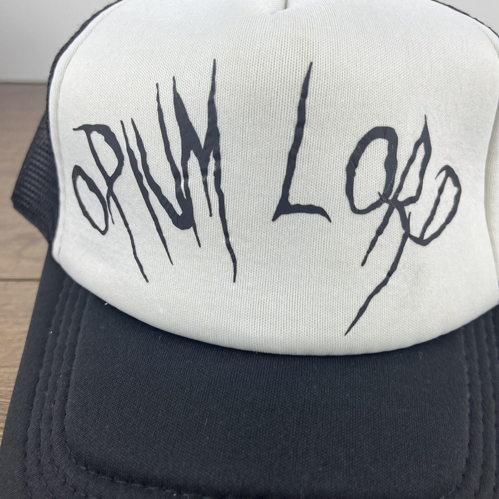 Other Opium Lord Hat White Hat Adjustable Adult Size Hat White Cap Size ONE SIZE - 6 Thumbnail