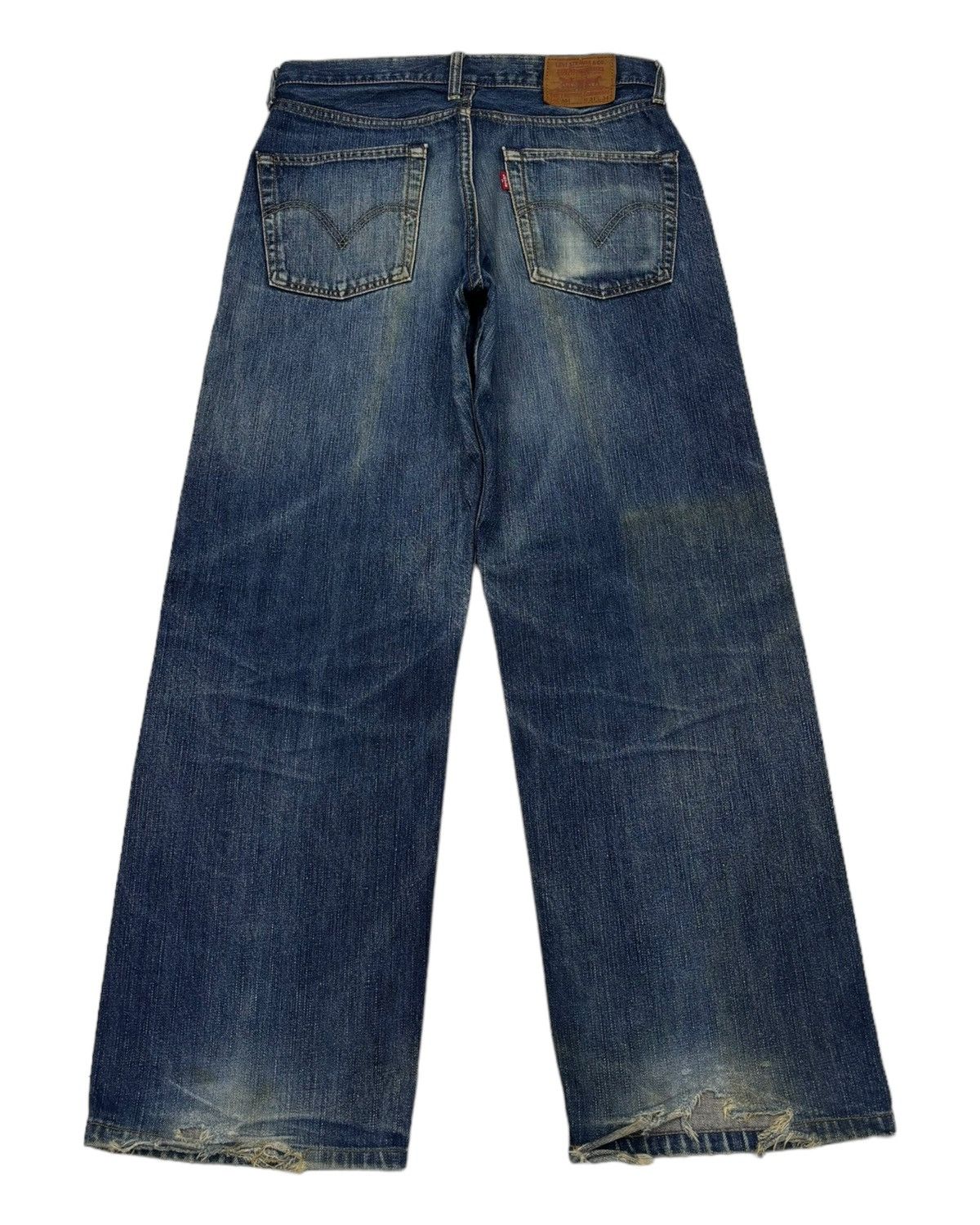 JNCO VINTAGE LEVIS 504 BAGGY DISTRESS DENIM BAGGY JEANS Size US 31 - 6 Thumbnail