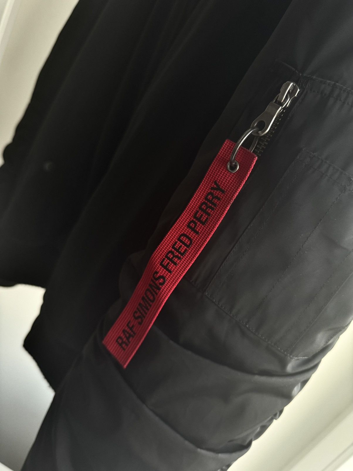 Fred Perry × Raf Simons Raf Simons x Fred Perry Flight Bomber Jacket size 44 XL Size US XL / EU 56 / 4 - 4 Thumbnail