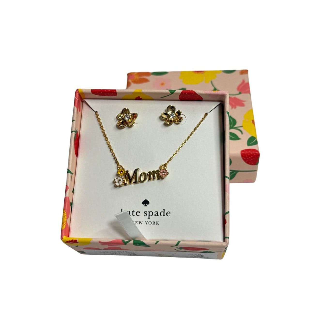 Kate Spade Kate Spade MOM Darling Blooms Pendant And Studs Set NEW Size ONE SIZE - 1 Thumbnail