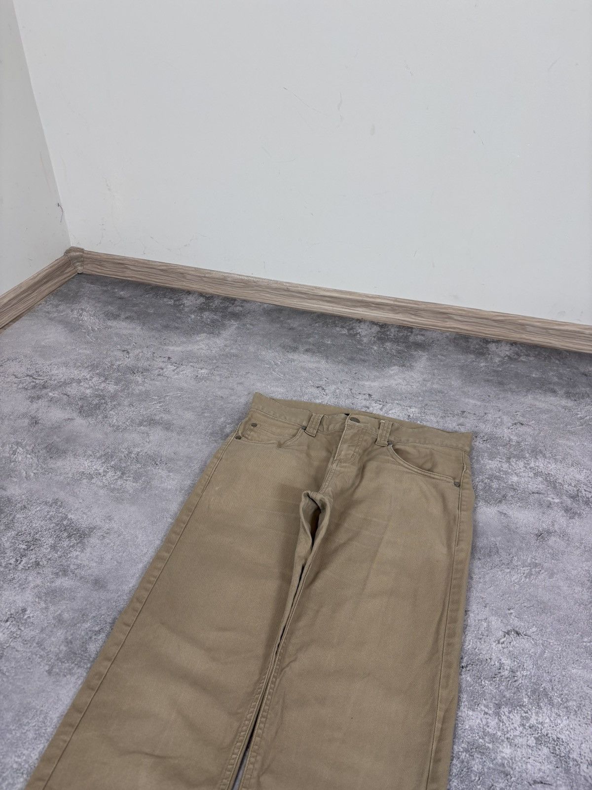 Japanese Brand Bee Bell Y2K Japanese Men’s Buckle Back Pants Jeans Size US 30 / EU 46 - 11 Thumbnail