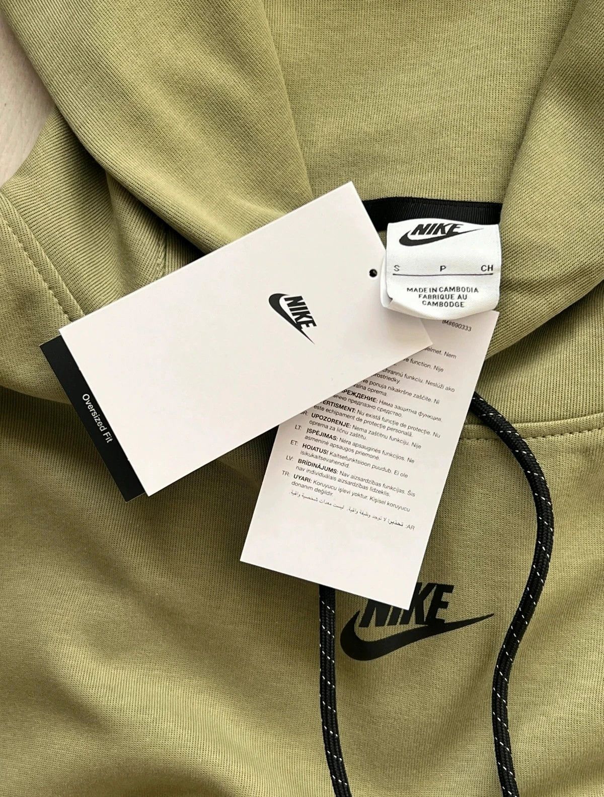 Nike Nike hanorac tech fleece wmn S oversized croptop Size S / US 4 / IT 40 - 5 Thumbnail