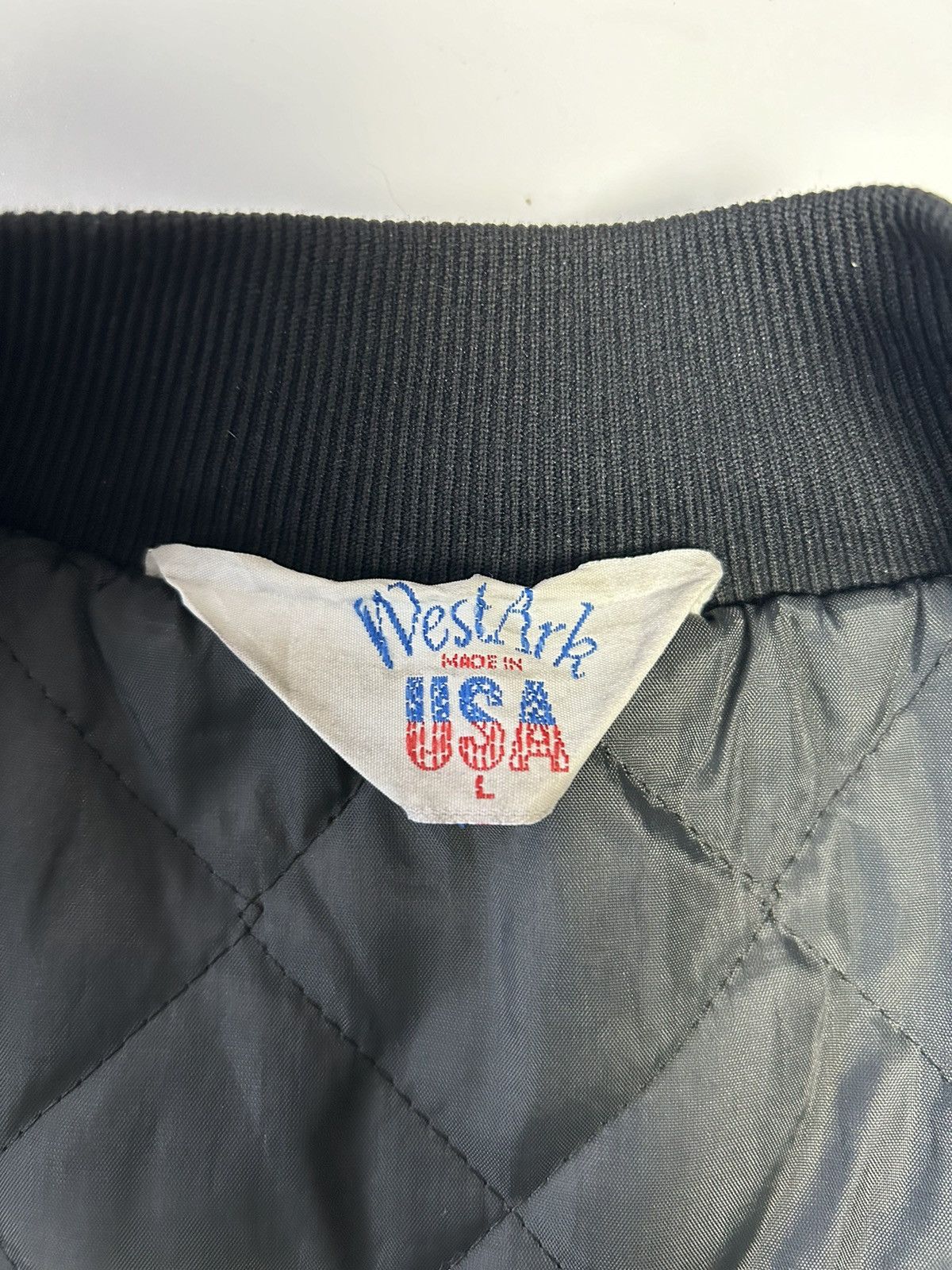 Vintage WEST ARK NYLON AYESH TRUCKING BOMBER JACKET Size US M / EU 48-50 / 2 - 6 Thumbnail