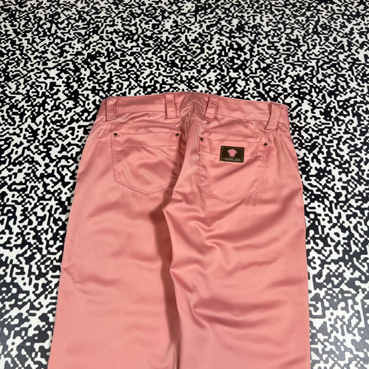 Versace Vintage Y2K Versace Luxury Casual Medusa Logo Pants Size 26" / US 2 / IT 38 - 3 Thumbnail
