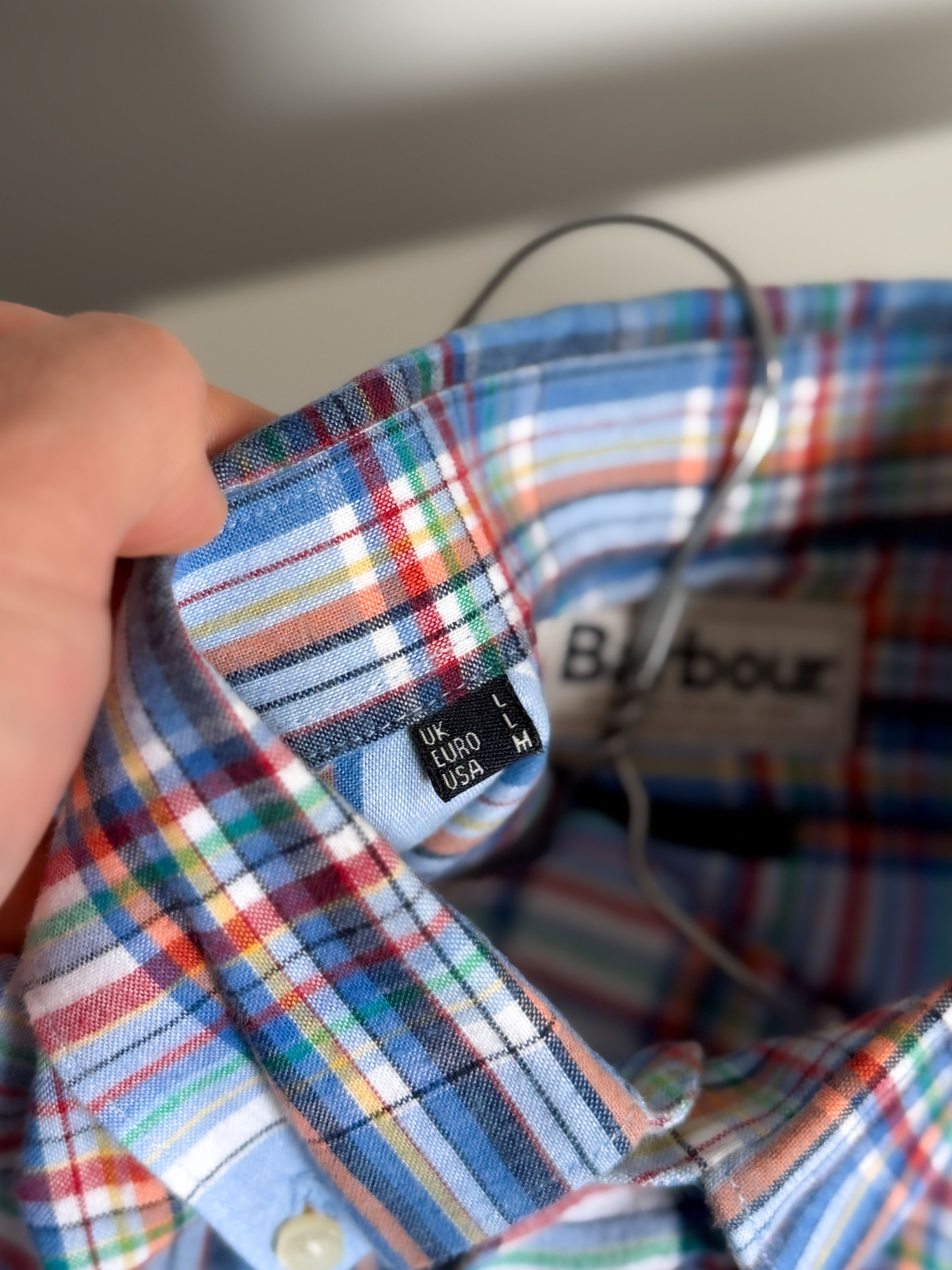 Barbour BARBOUR Bram Men’s Shirt Size US L / EU 52-54 / 3 - 4 Thumbnail