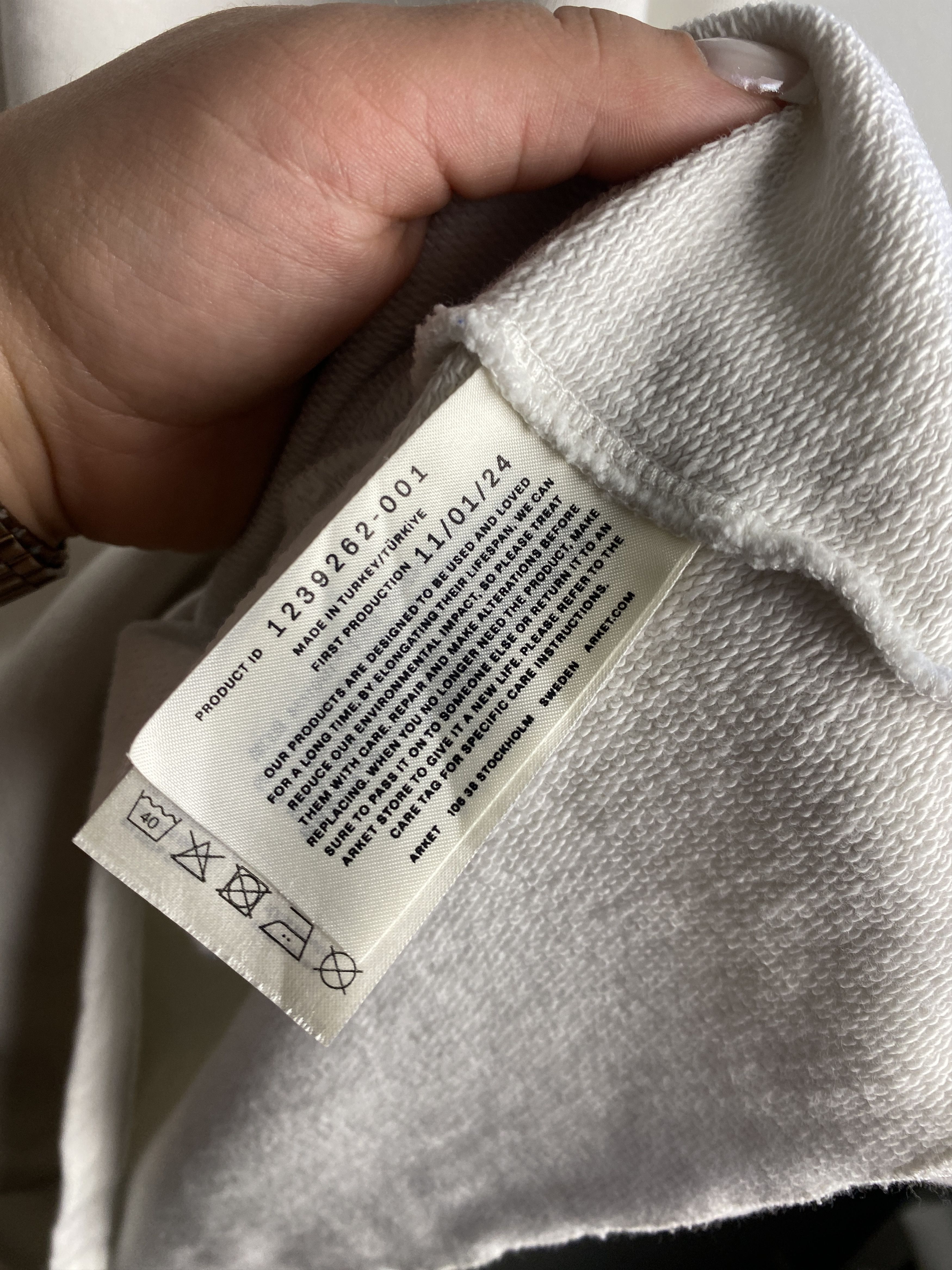 Arket Arket French Terry sweatshirt crewneck casual Size L / US 10 / IT 46 - 5 Thumbnail