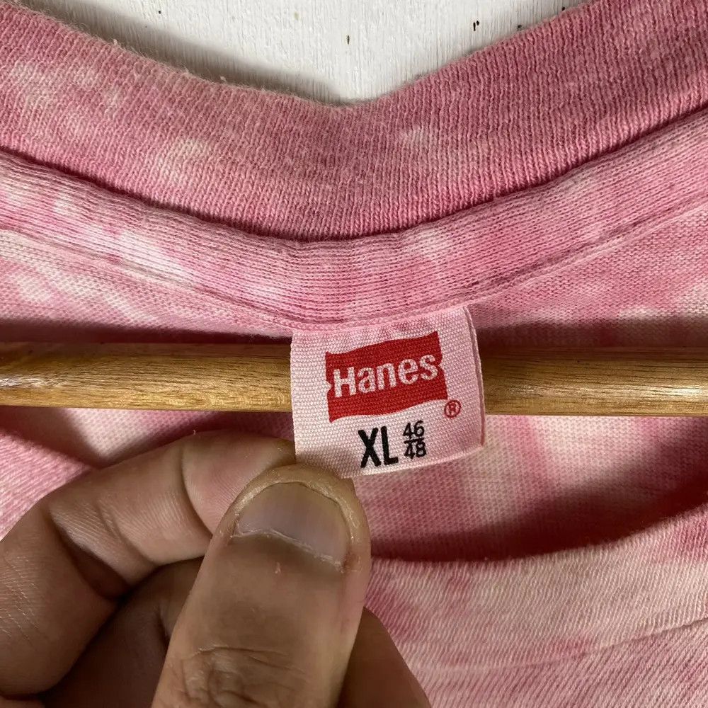 Hanes VINTAGE 80's HAWAII POLYTEES PINK TYE DYE TEE Size US XL / EU 56 / 4 - 8 Thumbnail
