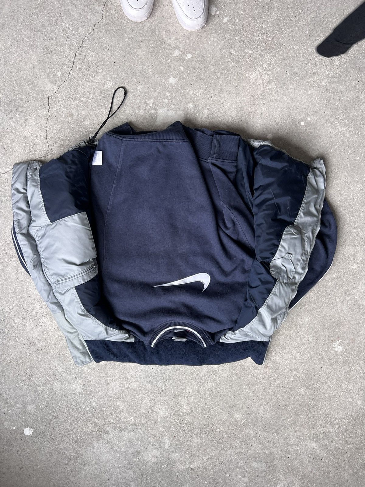 Nike × Vintage Vintage Nike Puffer Vest 90s Size US L / EU 52-54 / 3 - 14 Thumbnail