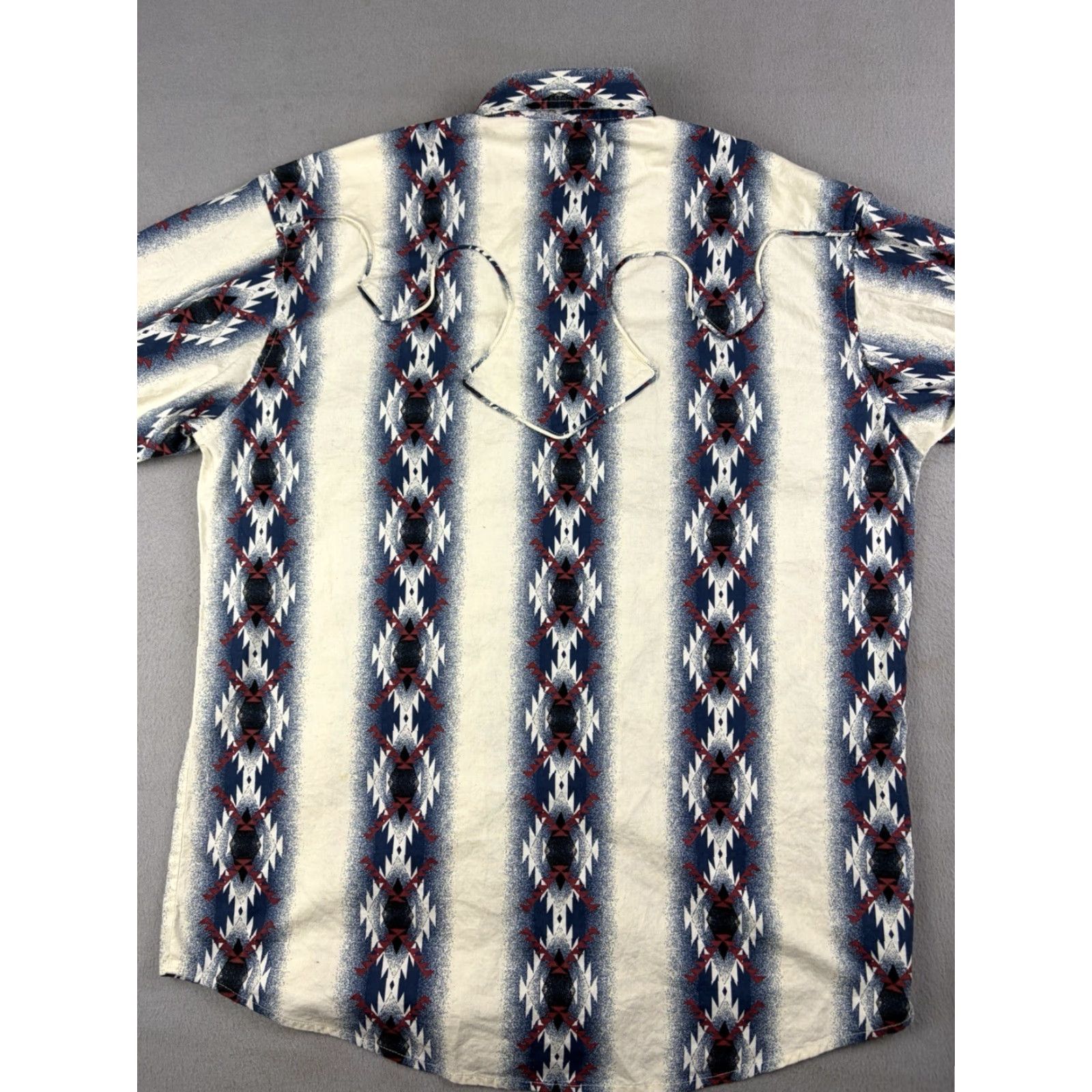 Wrangler VINTAGE Wrangler Pearl Snap Shirt Men’s XL Aztec Striped Western USA Shirt Size US XL / EU 56 / 4 - 5 Thumbnail