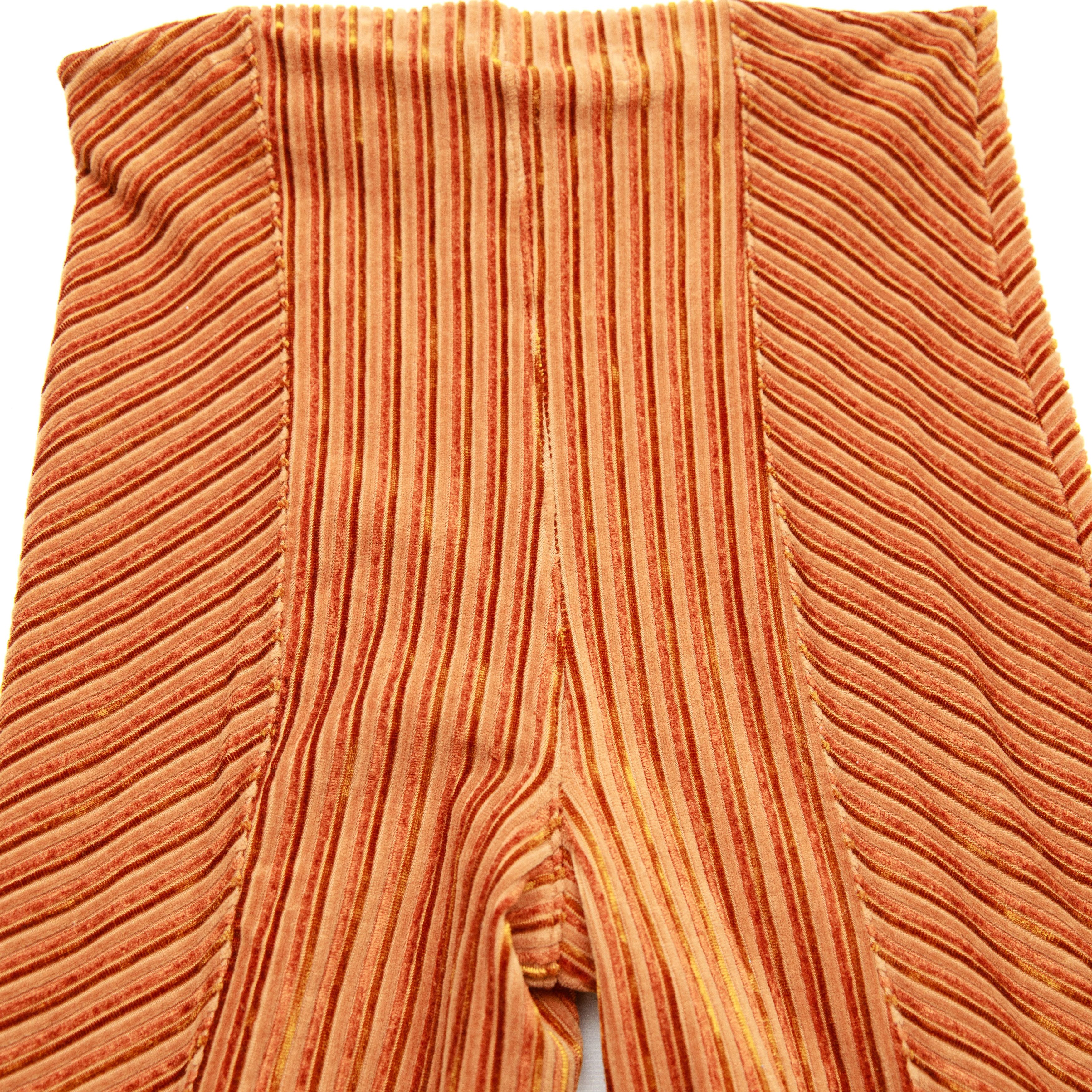 Free People Free People Penny Pull on Velvet Pants in Orange Brown Size 25" / US 0 / IT 36 - 16 Thumbnail