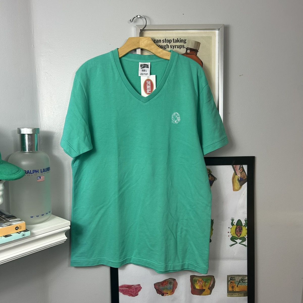 Billionaire Boys Club Billionaire Boys Club Pharrell Williams V Neck Tee Size US L / EU 52-54 / 3 - 1 Thumbnail