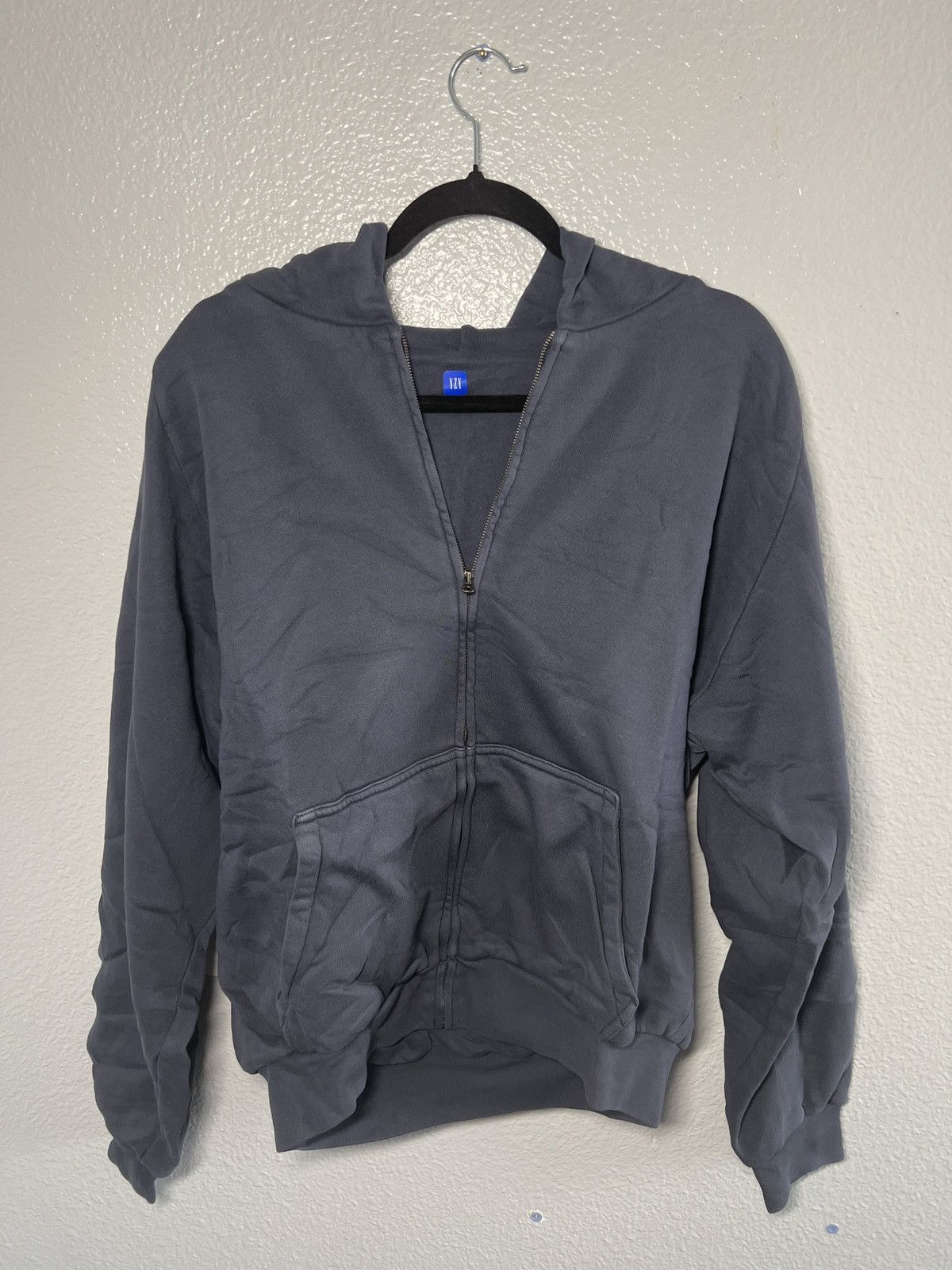 image of Yeezy Gap Zip Up Jacket in Grey, Men's (Size XL)