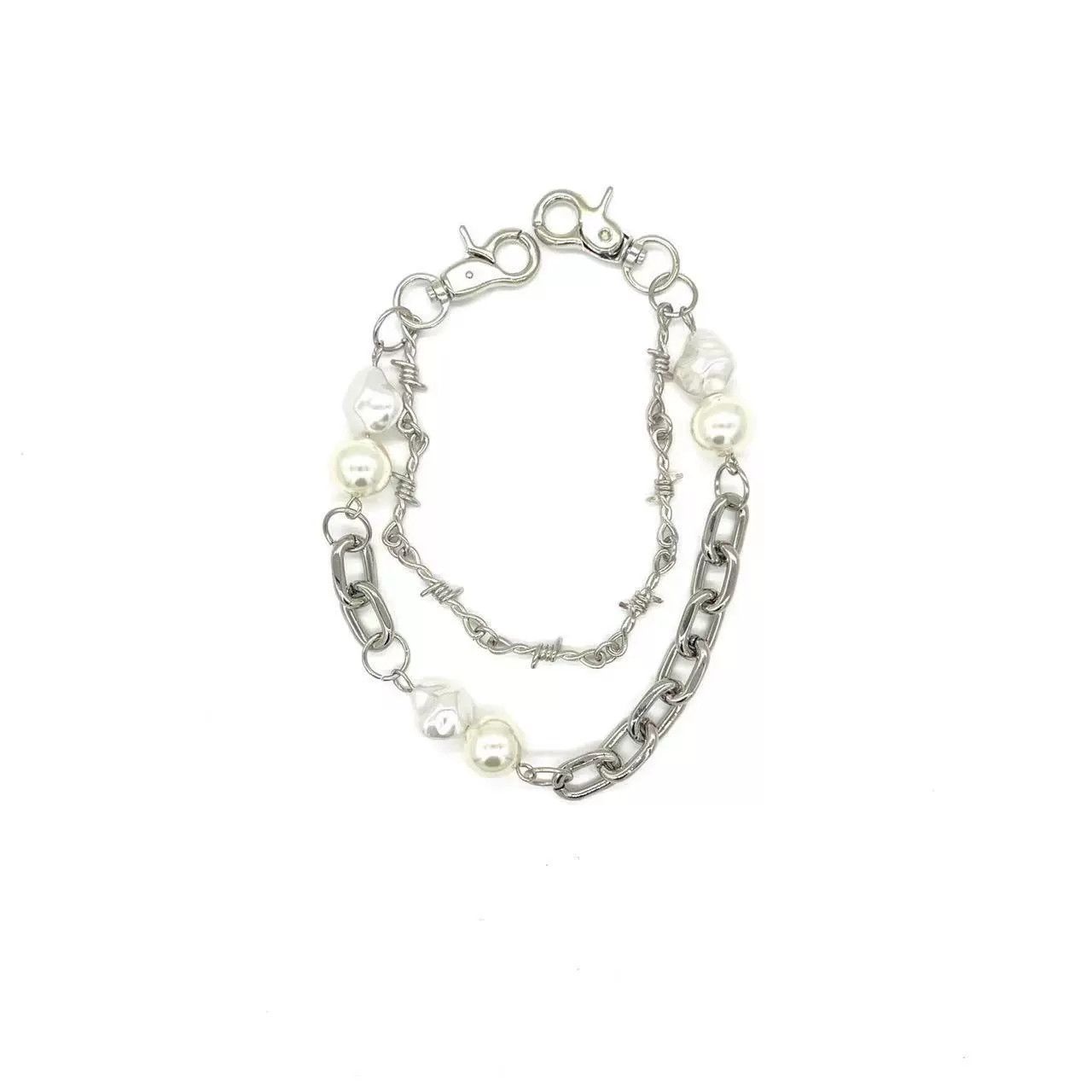 Vintage Retro hip-hop punk style jeans waist chain Size ONE SIZE - 3 Thumbnail