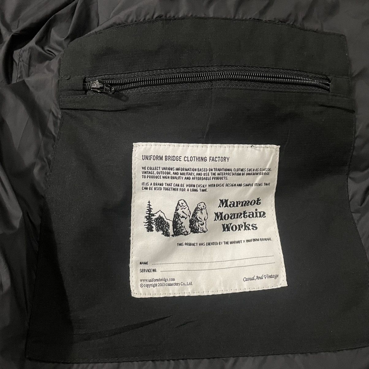 Marmot × Uniform Bridge Marmot X Uniform Bridge Goose Down Puffer Jacket Size US S / EU 44-46 / 1 - 7 Thumbnail