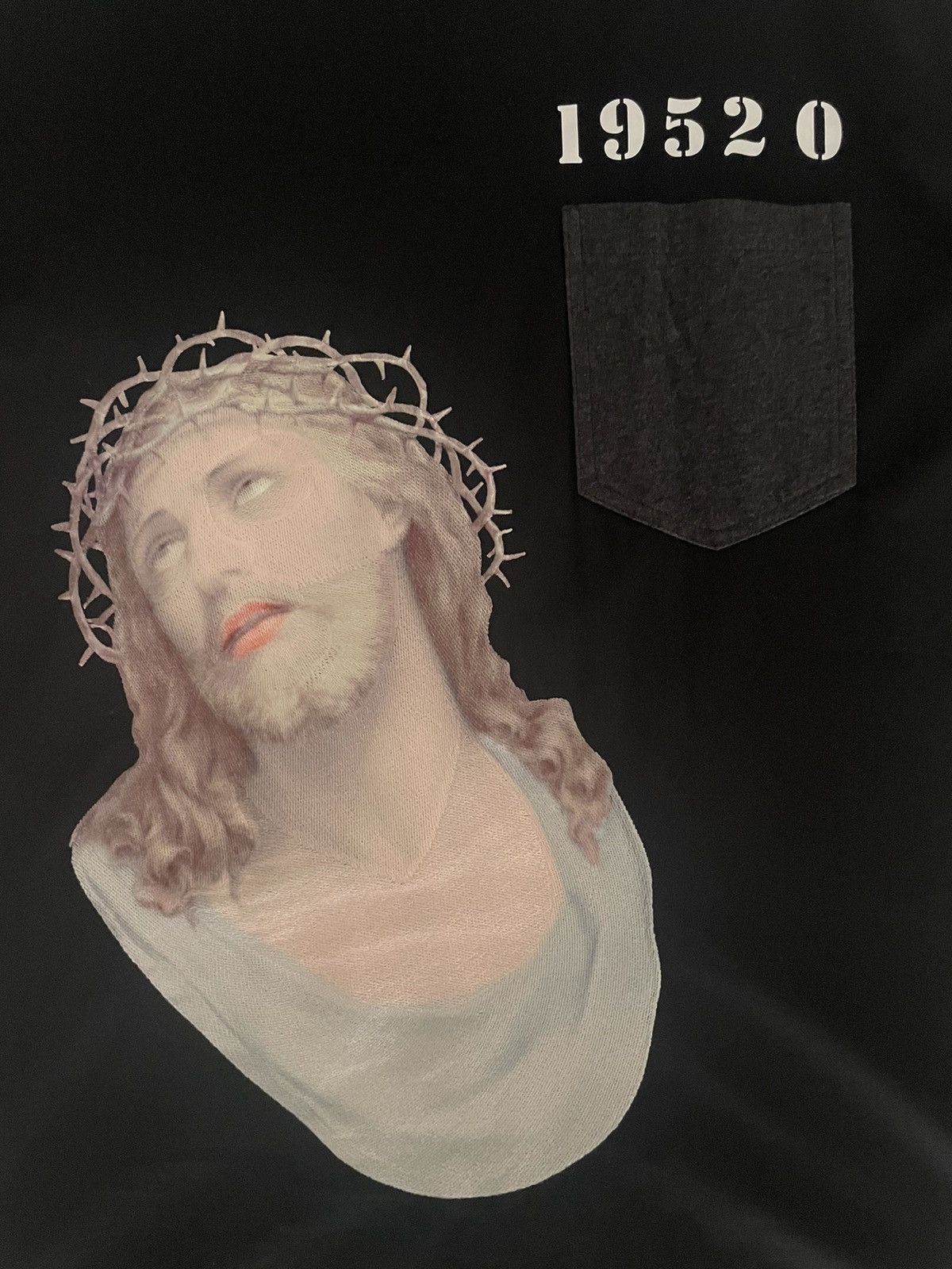Givenchy Givenchy Jesus Appliquéd T Shirt Size US S / EU 44-46 / 1 - 2 Thumbnail