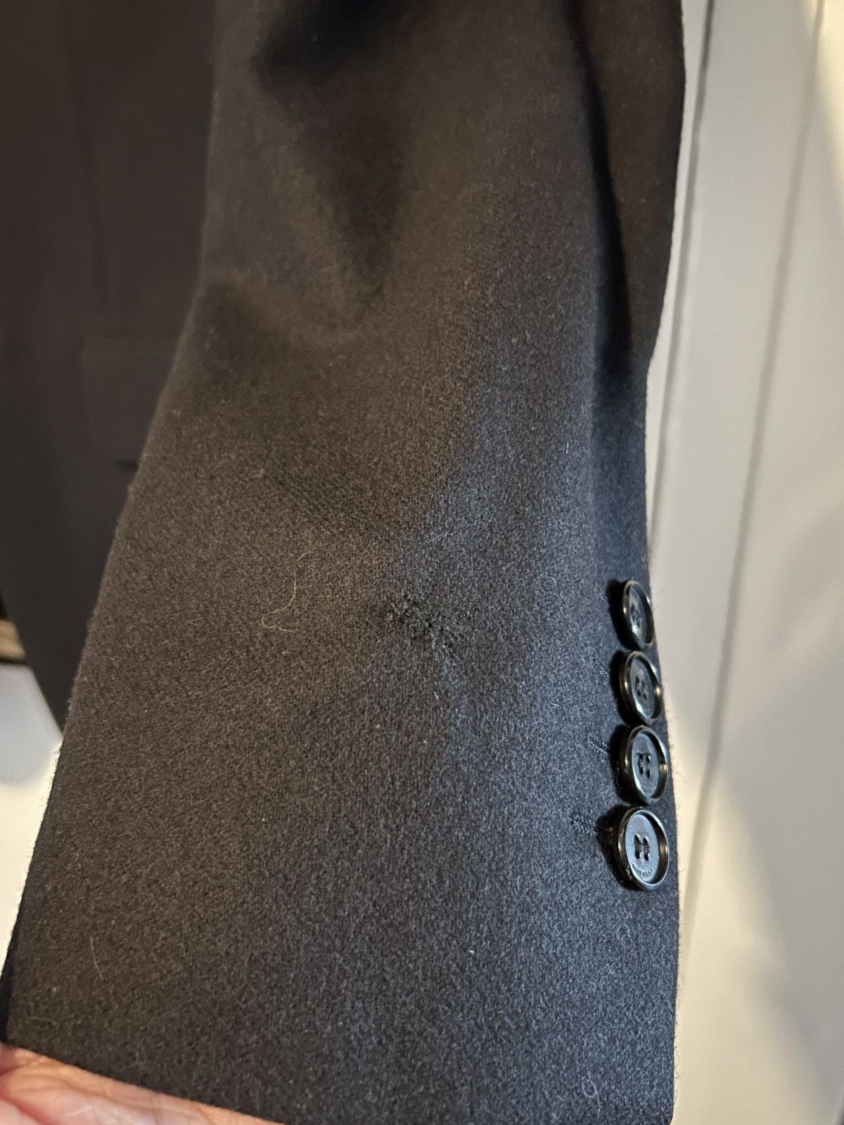 Givenchy Givenchy Wool Cashmere Black Suit Slim Blazer $2498 Size 34S - 15 Thumbnail
