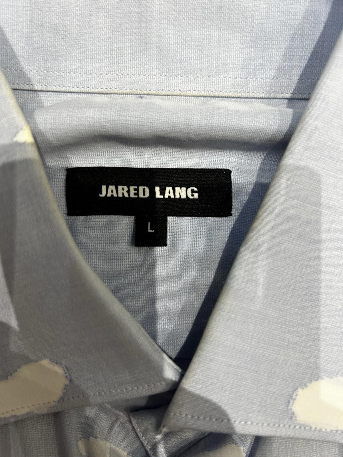 Jared Lang Jared Lang Men’s Button Down Blue With Clouds Shirt Large Size US L / EU 52-54 / 3 - 2 Thumbnail