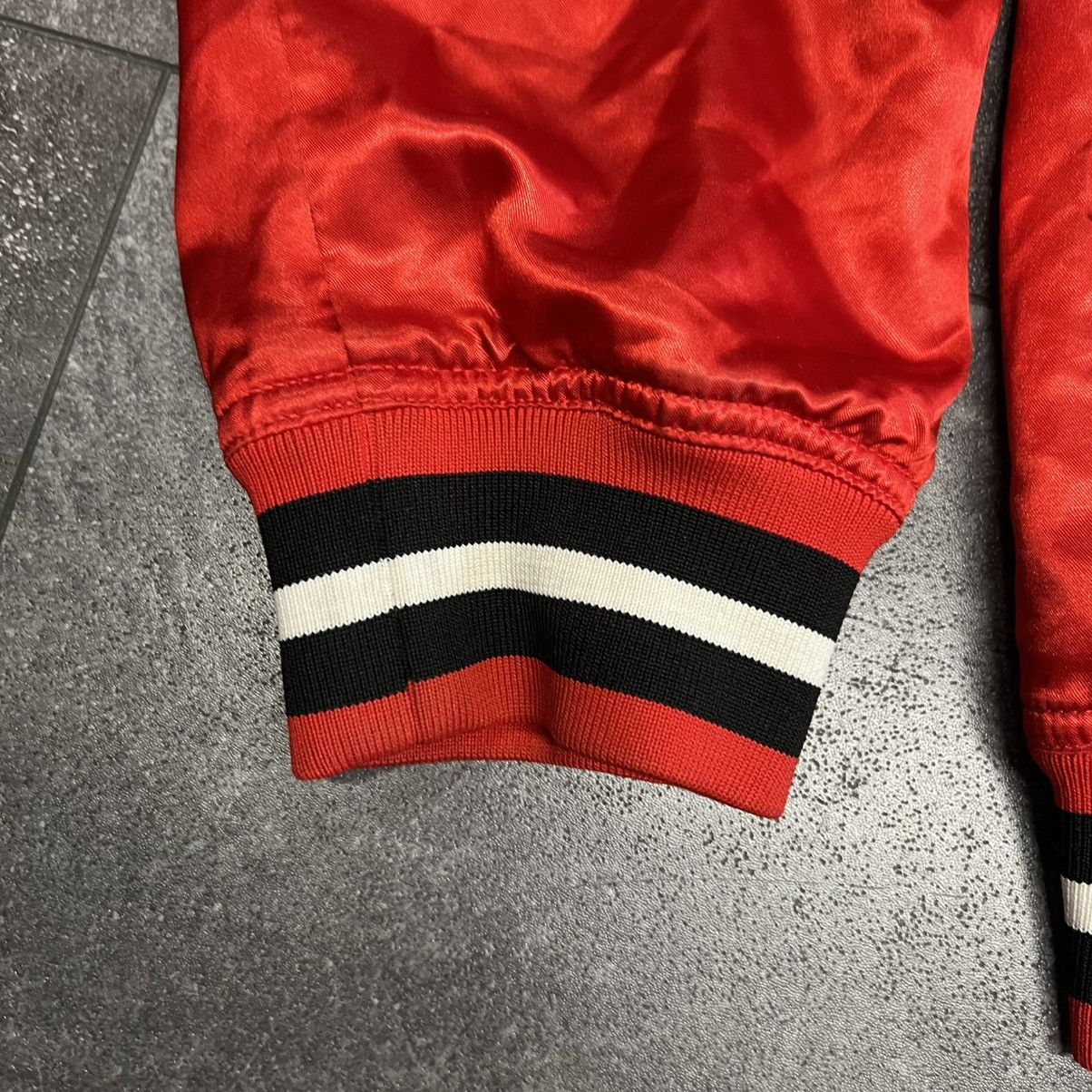 Kith × Mitchell & Ness Kith x Mitchell & Ness Satin Warm Up Jacket Miami Size US XL / EU 56 / 4 - 4 Thumbnail