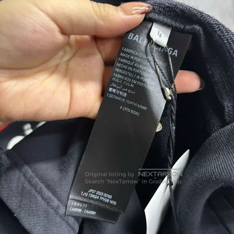 Balenciaga Balenciaga sweatshirt Size US XL / EU 56 / 4 - 3 Thumbnail