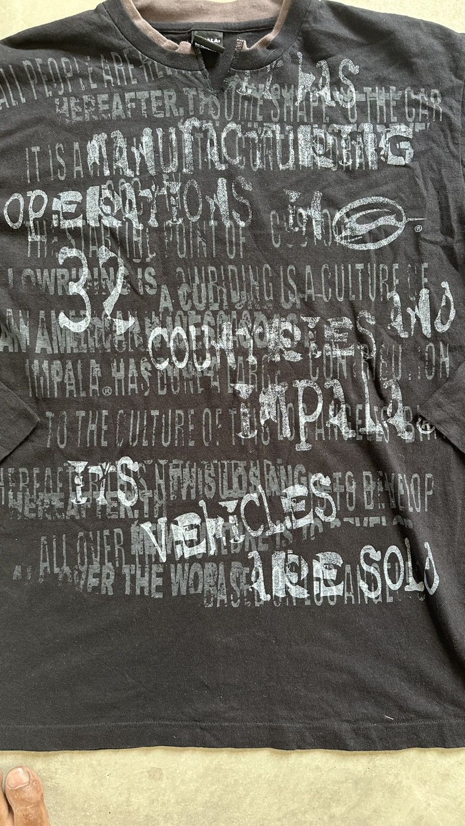 Japanese Brand VINTAGE IMPALA GOTH TEE Size US L / EU 52-54 / 3 - 2 Thumbnail