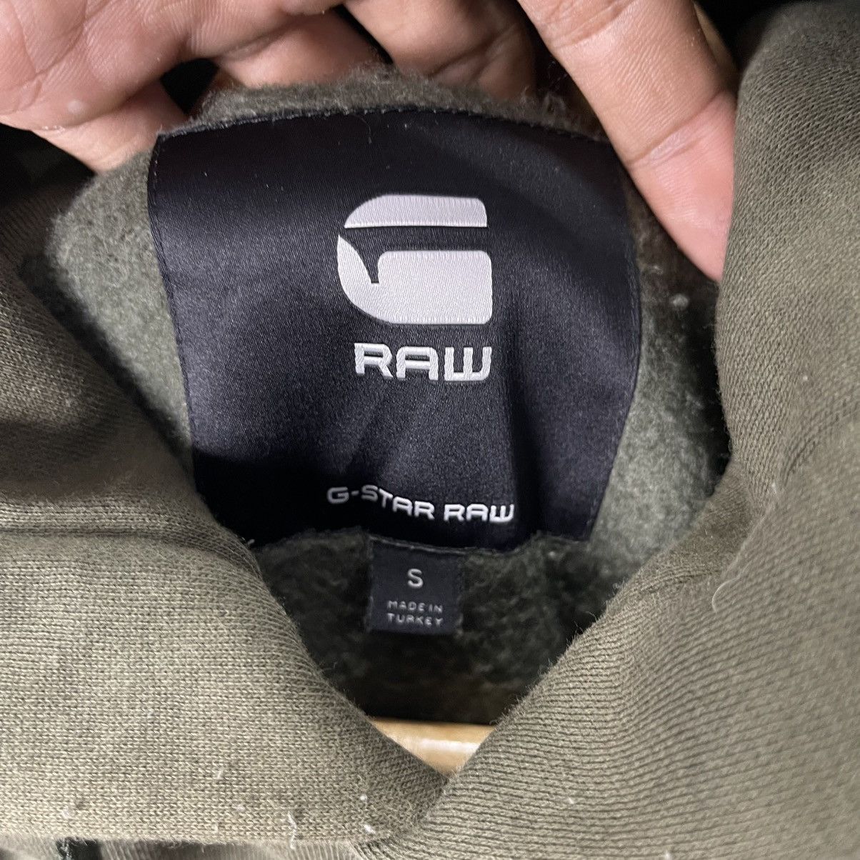 G-Star G-Star RAW Military Green Logo Pullover Hoodie Size US S / EU 44-46 / 1 - 9 Thumbnail