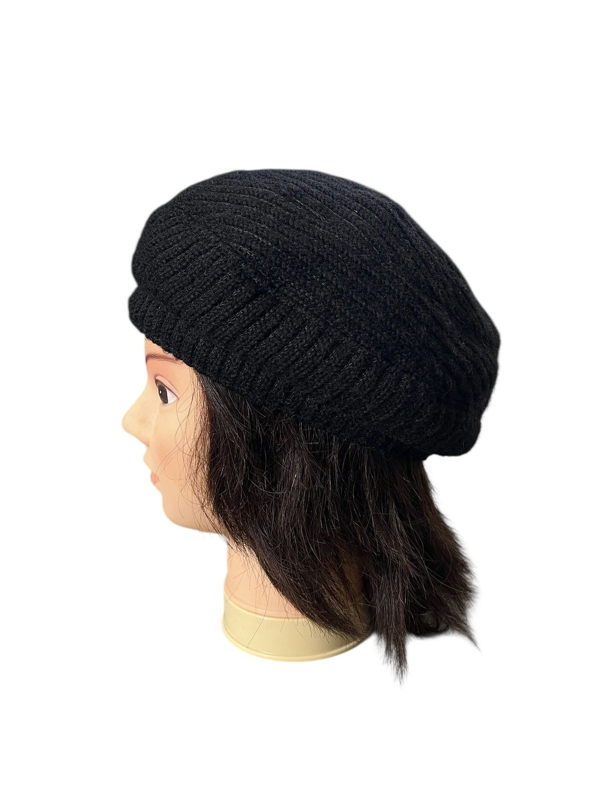 Yohji Yamamoto 1990s Yohji Yamamoto Wool Beret Hat Size ONE SIZE - 4 Thumbnail