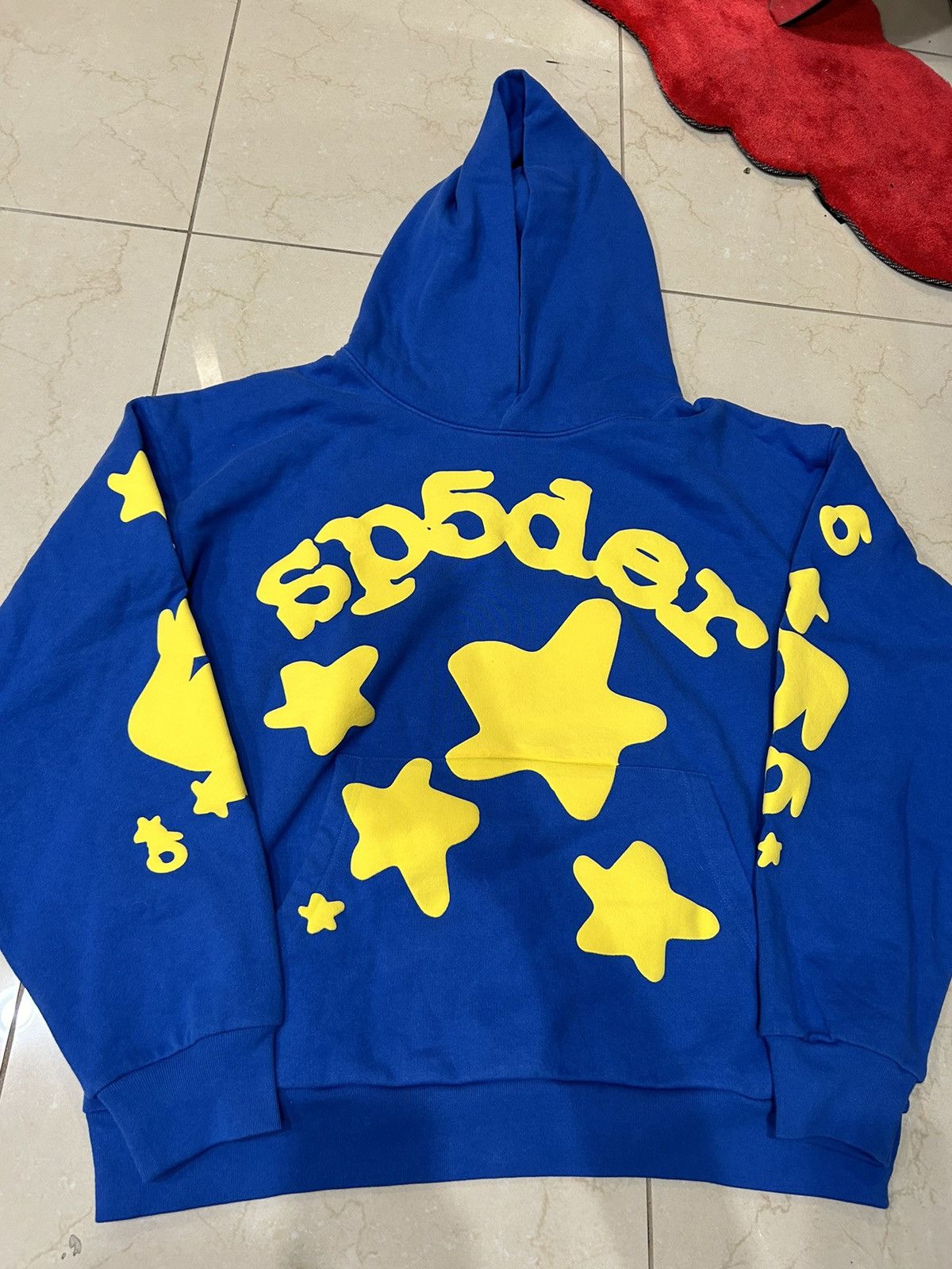Spider Worldwide Hoodie Blue | Grailed