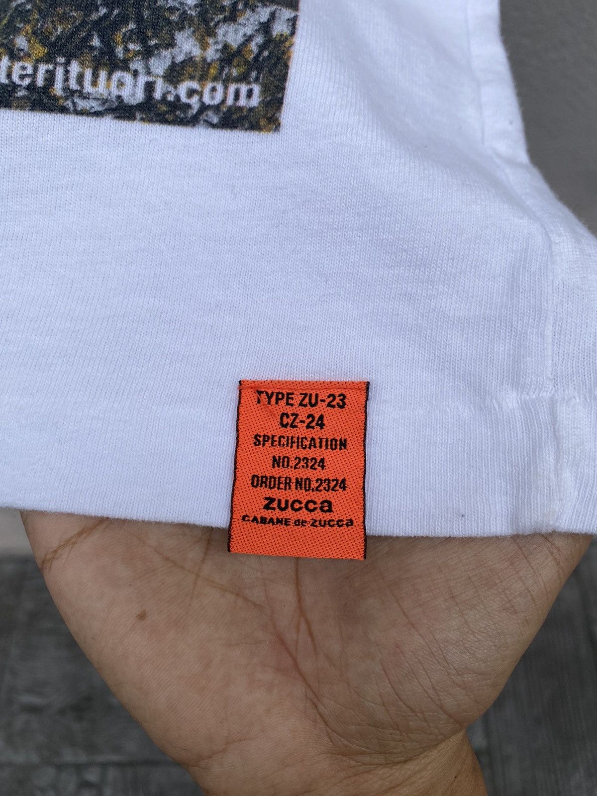 CABANE de ZUCCa Vintage RARE AW12/13 Cabane de ZUCCA Collab Tee Size US M / EU 48-50 / 2 - 7 Thumbnail