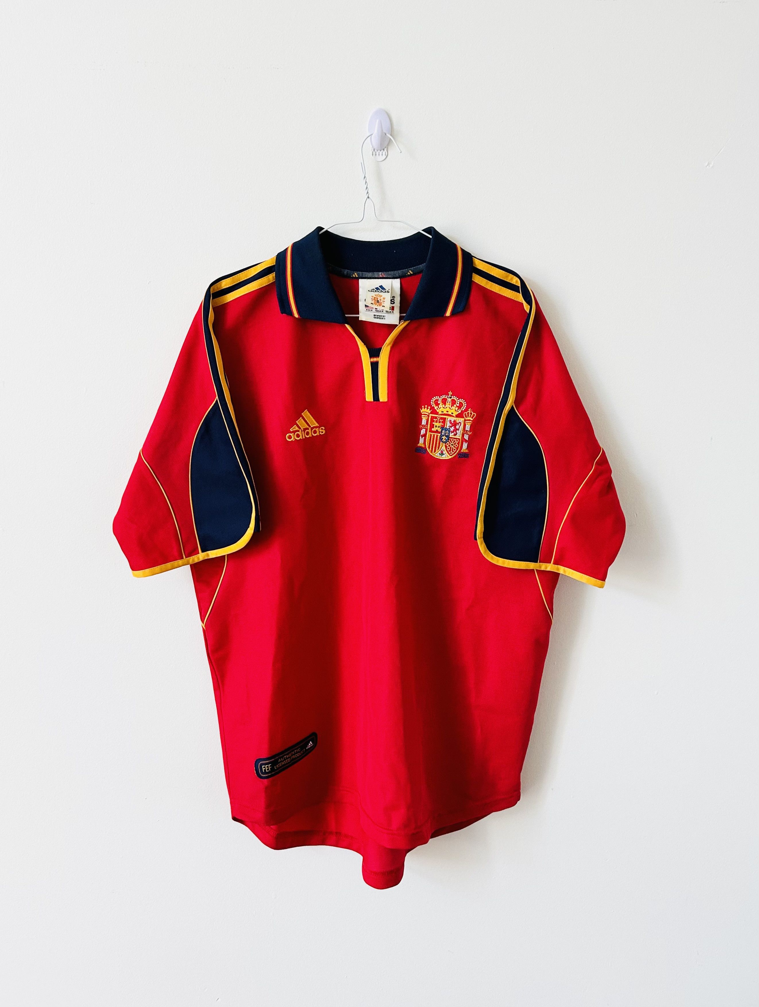 Adidas × Kappa × Vintage Spain 2000 home jersey Size US M / EU 48-50 / 2 - 1 Thumbnail
