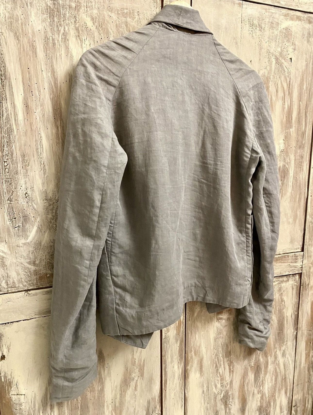 damir doma archive grey linen jacket 44 men