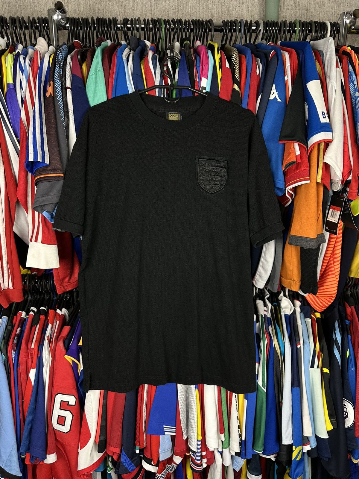 Other ENGLAND #6 RETRO REPLICAS FOOTBALL SHIRT SCORE JERSEY DRAW Size US XL / EU 56 / 4 - 1 Thumbnail