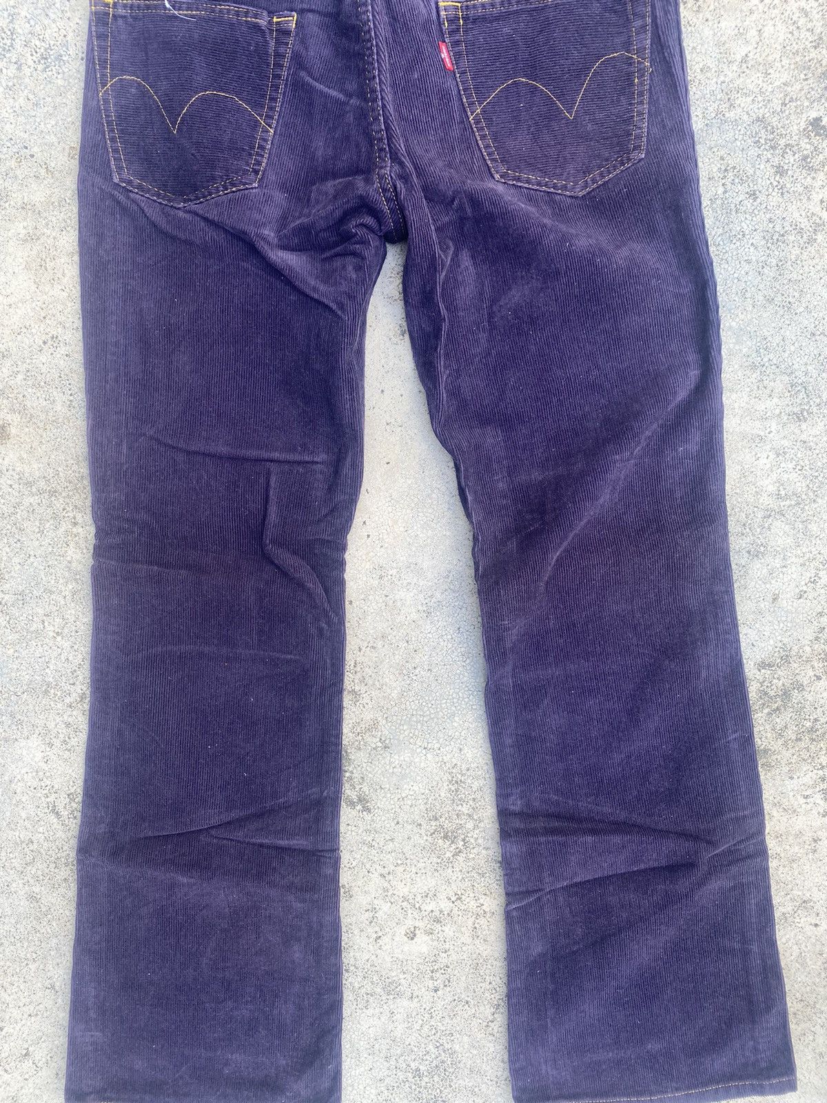Designer × Hysteric Glamour × Japanese Brand Flare Hysteric Glamour Corduroy Low Rise Bush Pants Size US 27 - 20 Thumbnail