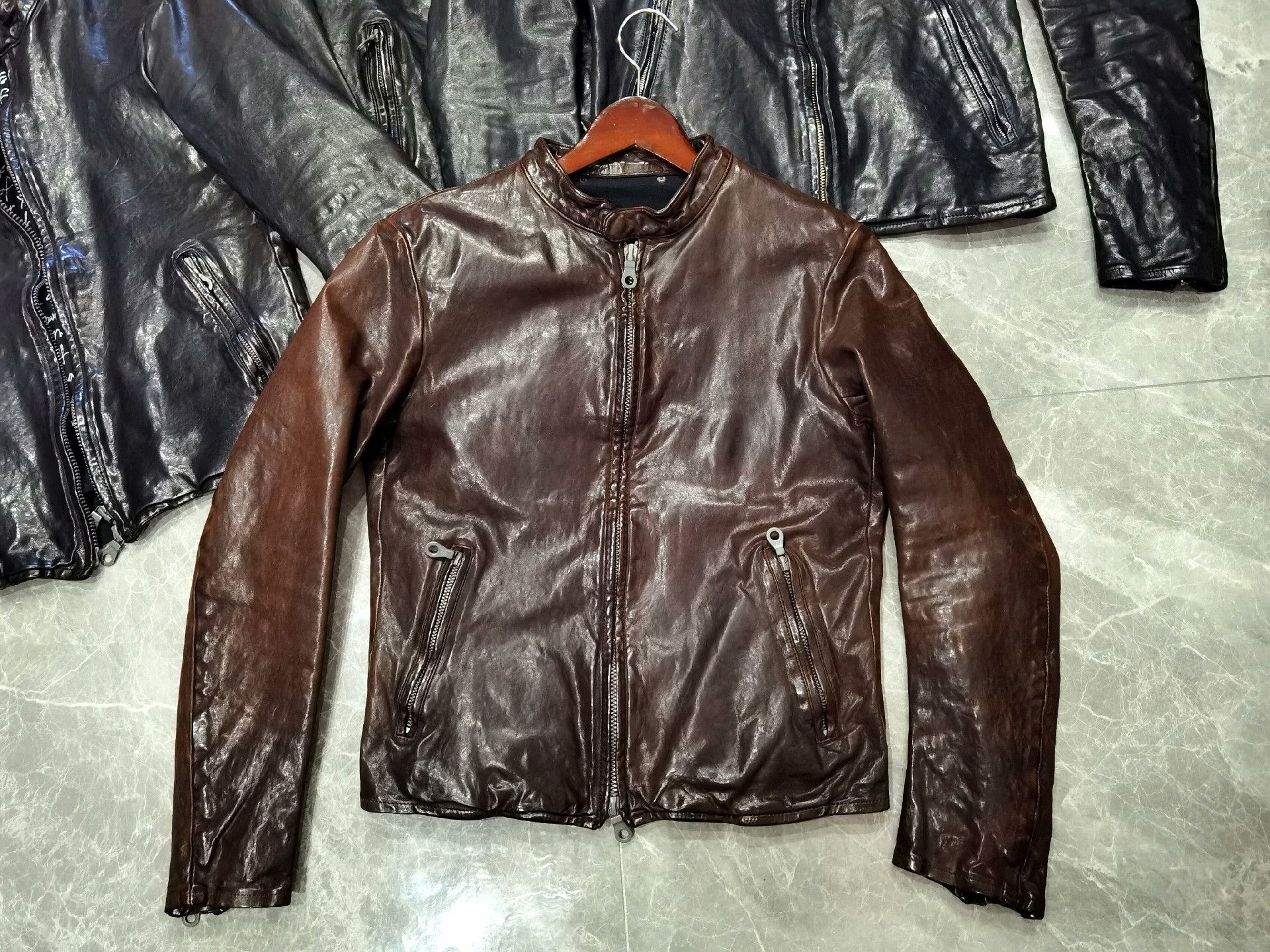 Isamu Katayama Backlash Backlash Leather Jacket Size US M / EU 48-50 / 2 - 1 Thumbnail