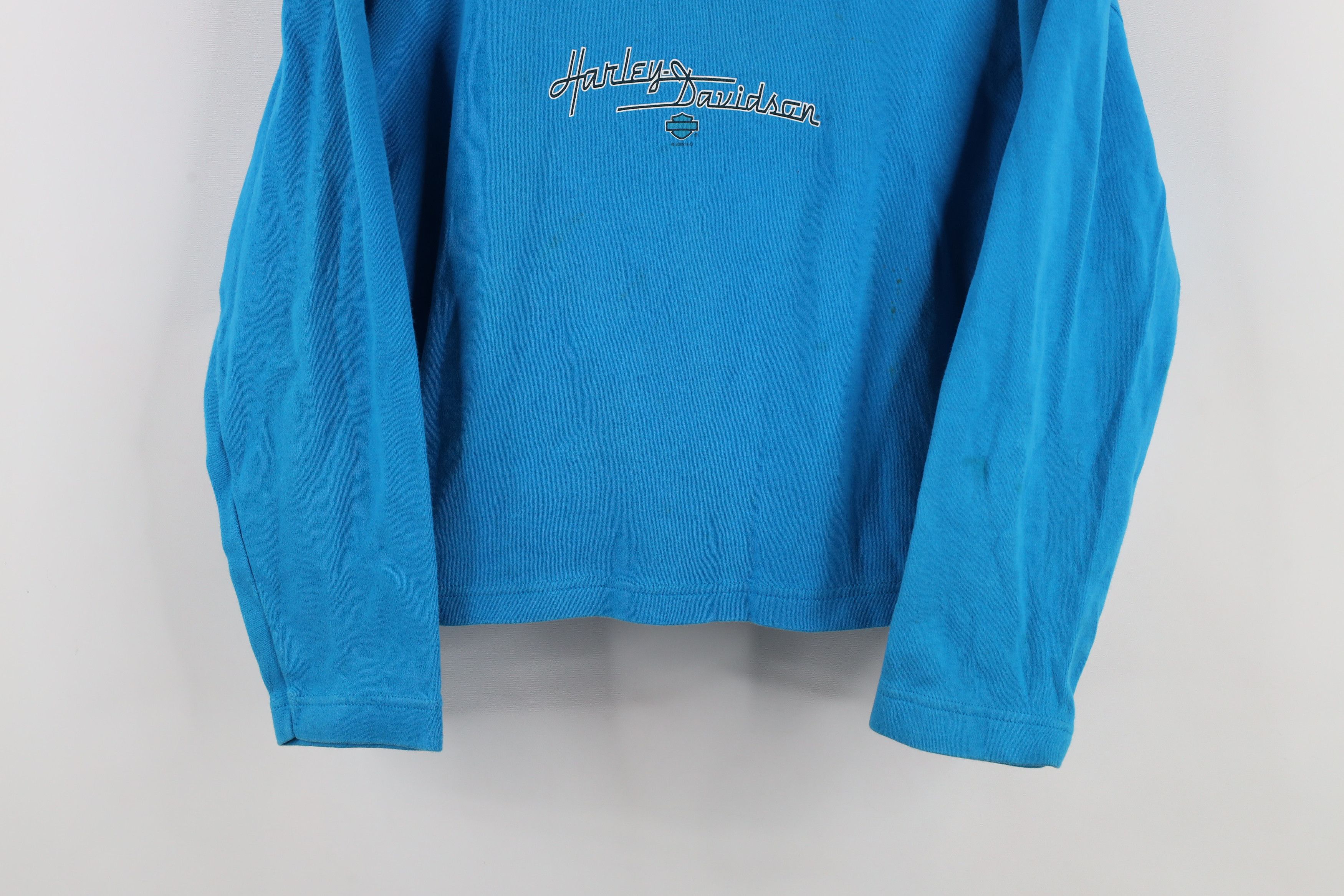 Harley Davidson × Vintage Vintage Y2K 2002 Harley Davidson Long Sleeve T-Shirt USA Size XL / US 12-14 / IT 48-50 - 3 Thumbnail