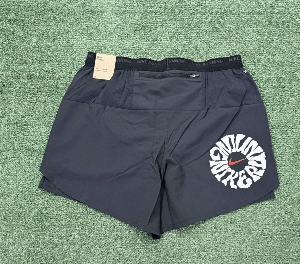 Nike Nike Mens MED Run Division Stride 5” Brief Lined Running Size US 32 / EU 48 - 3 Thumbnail