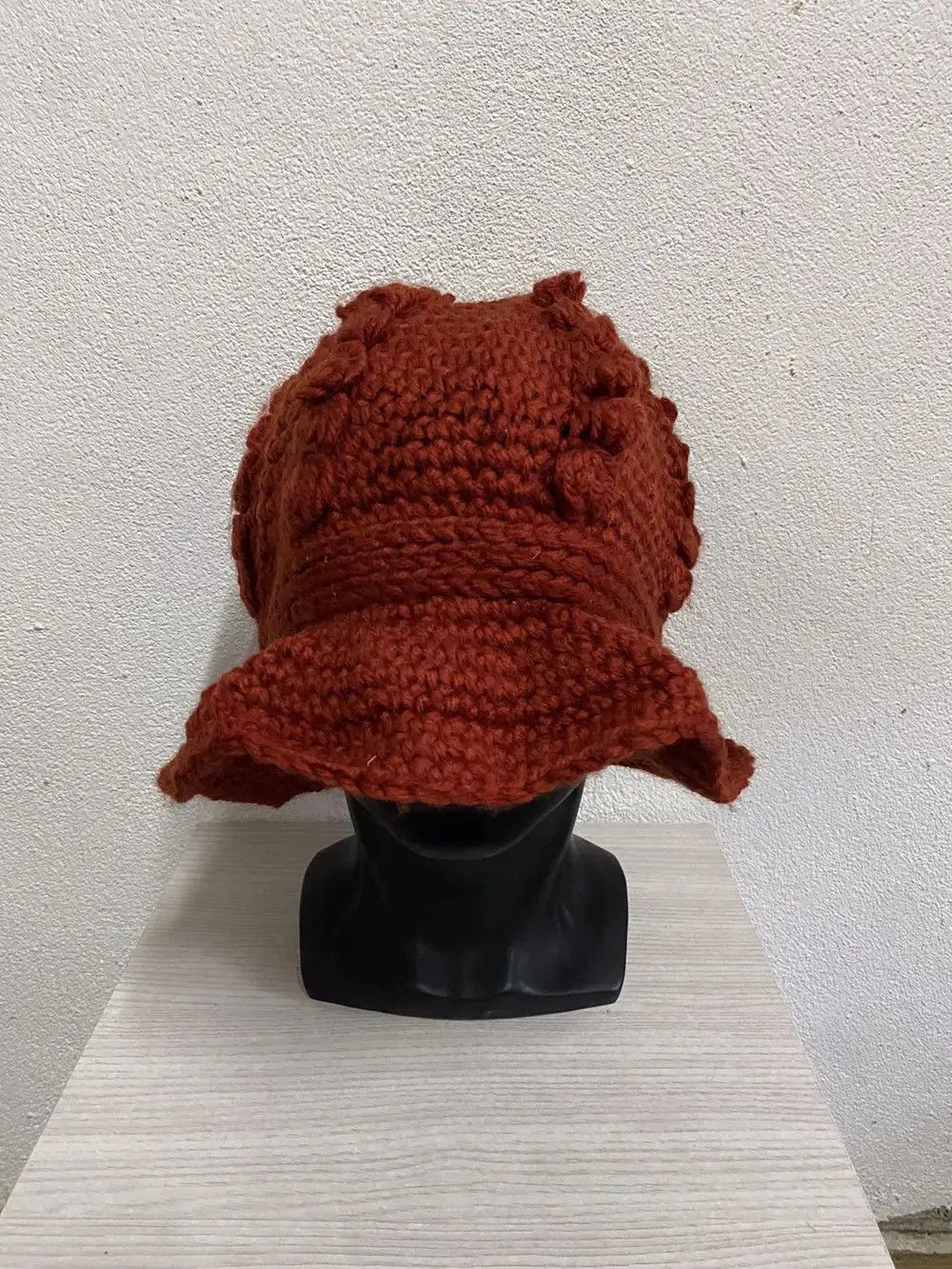 Other Japanese Brand Knit Bucket Beanie Hat Size ONE SIZE - 3 Thumbnail