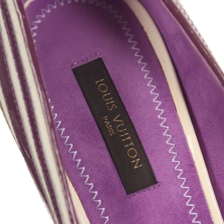 Louis Vuitton Louis Vuitton Colorful Patent Leather High Heels -2508 Size US 6 / IT 36 - 6 Thumbnail