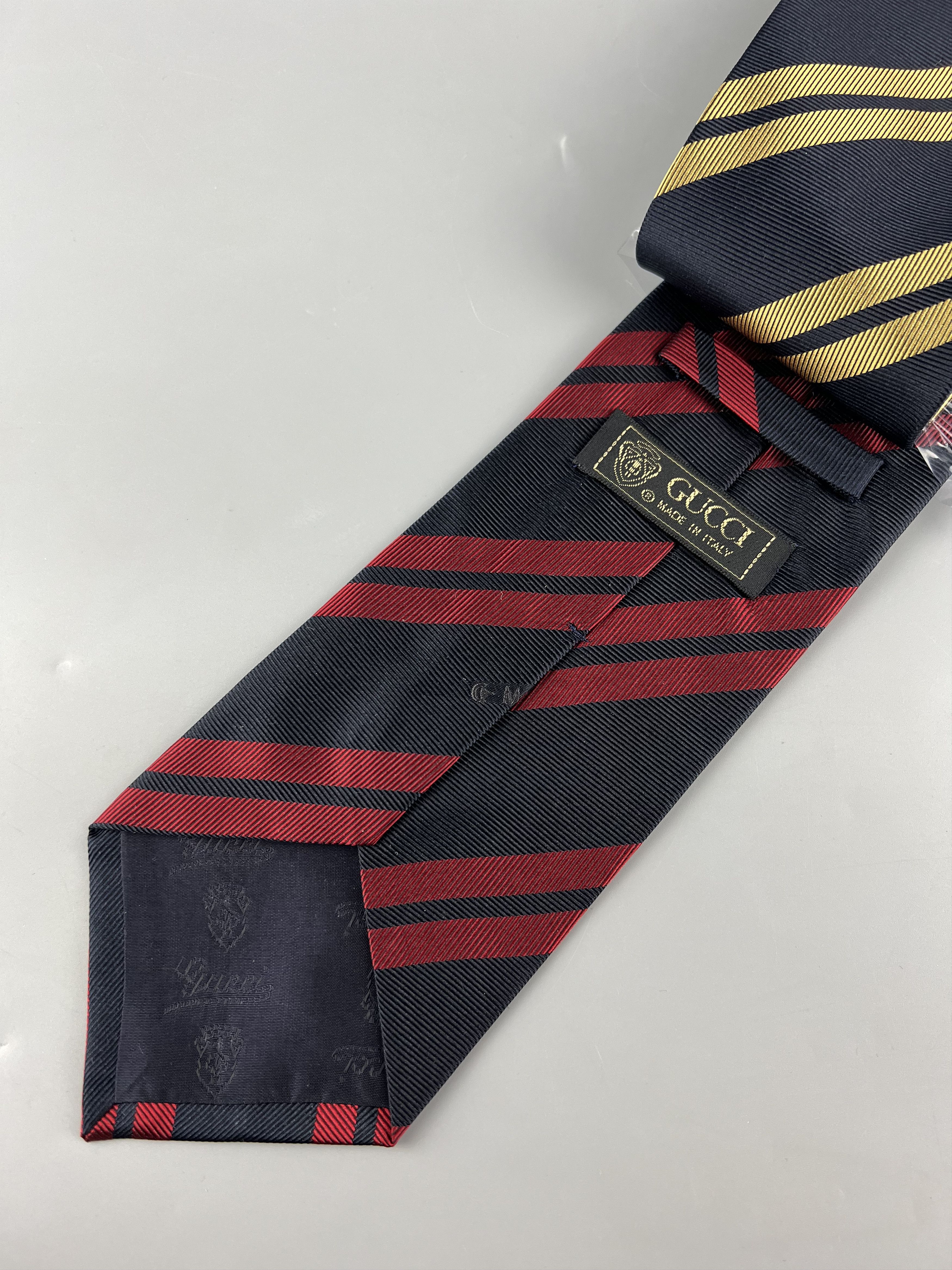 Gucci Lot of 2 Gucci Vintage Silk Tie Size ONE SIZE - 5 Thumbnail