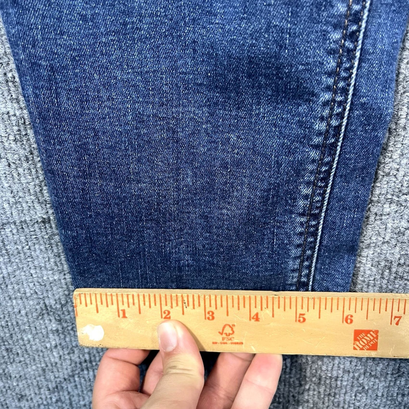 Diesel Diesel TROXER Jeans Mens Slim Skinny W34 L32 Stretch Blue Wash Whiskers Size US 34 / EU 50 - 5 Thumbnail