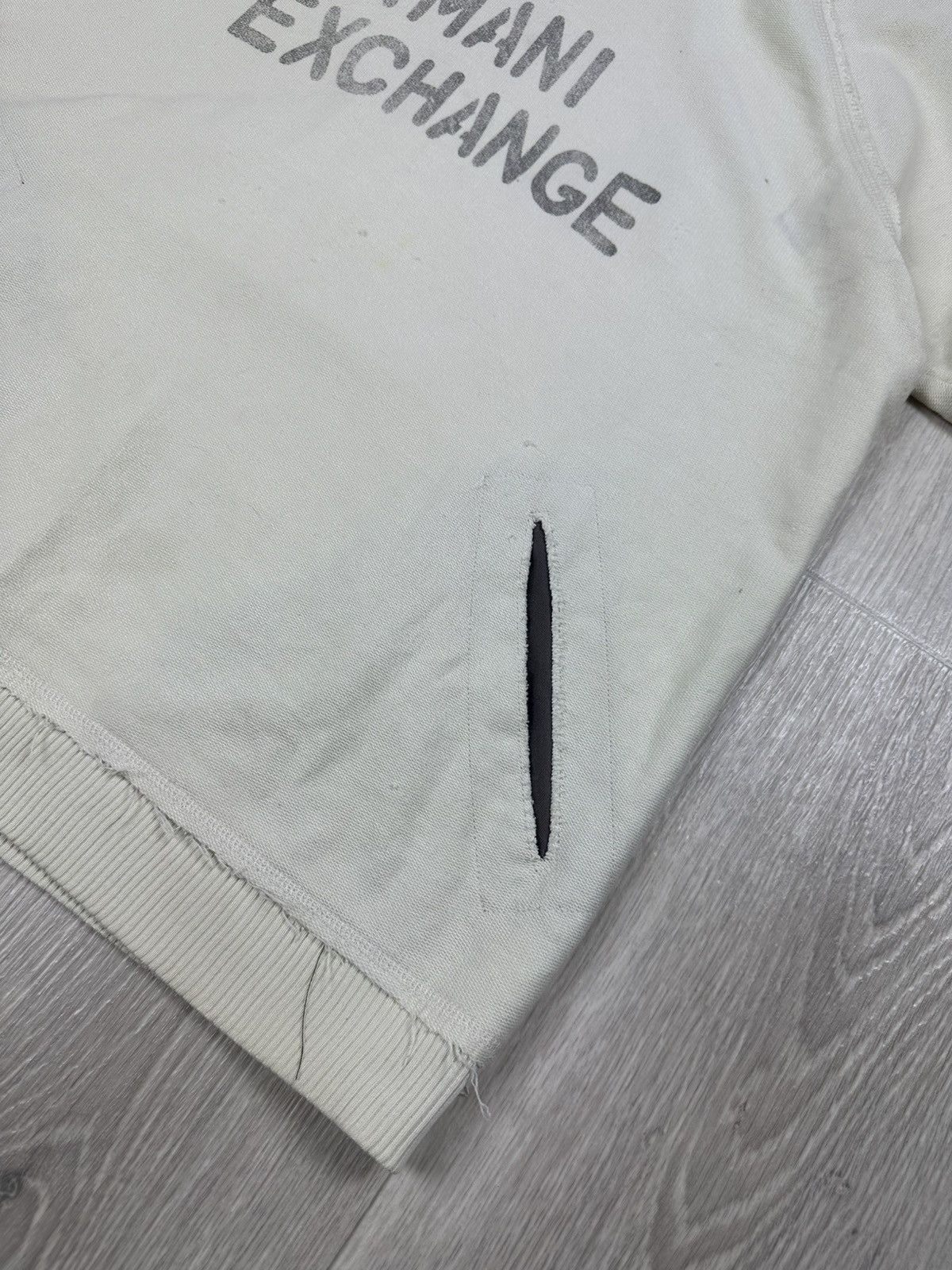 Armani × Armani Exchange × Vintage Vintage Armani Exchange Hoded Vest Size US L / EU 52-54 / 3 - 9 Thumbnail