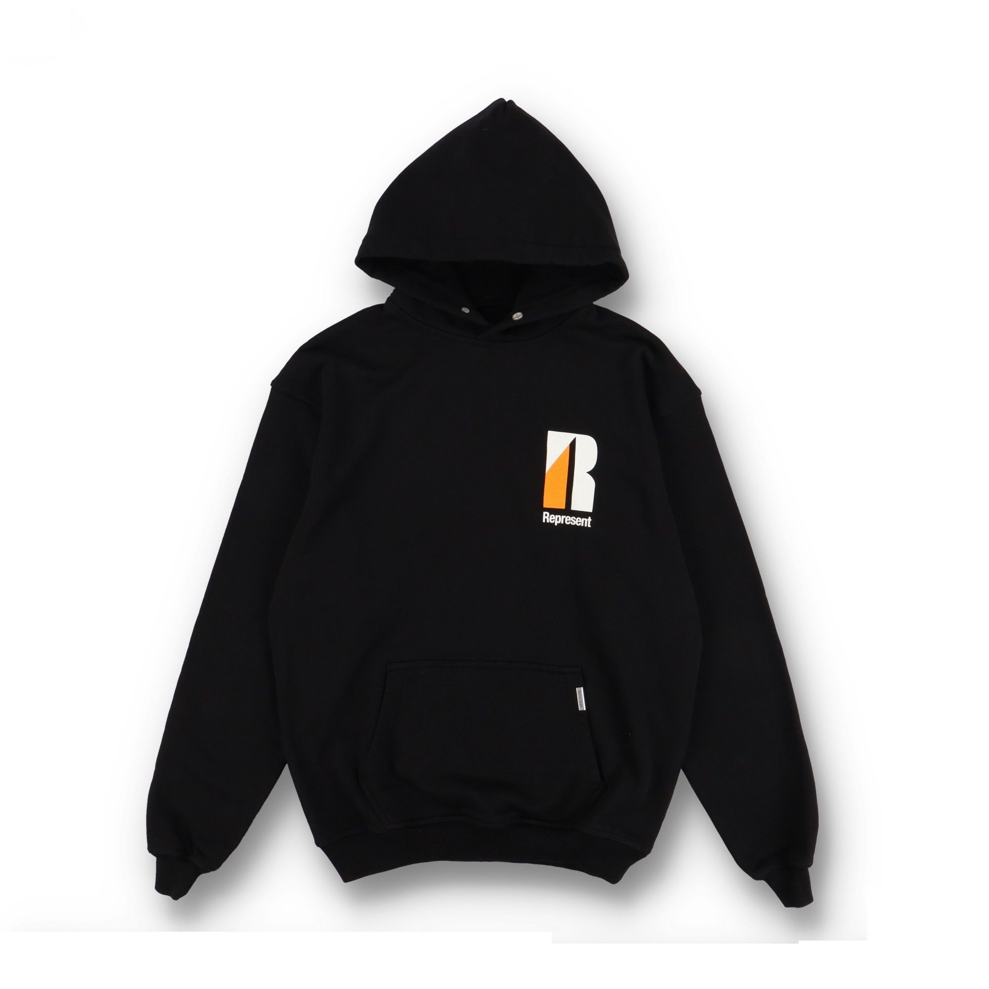 Black Decade of Speed Logo Oversized Hoodie