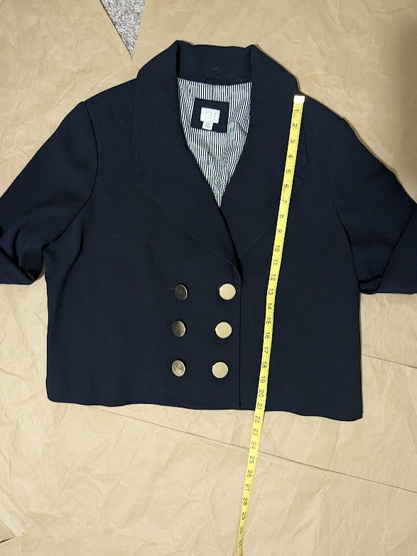 Other A New Day women's double breasted navy blue blazer Size XXL / US 16-18 / IT 52-54 - 7 Thumbnail