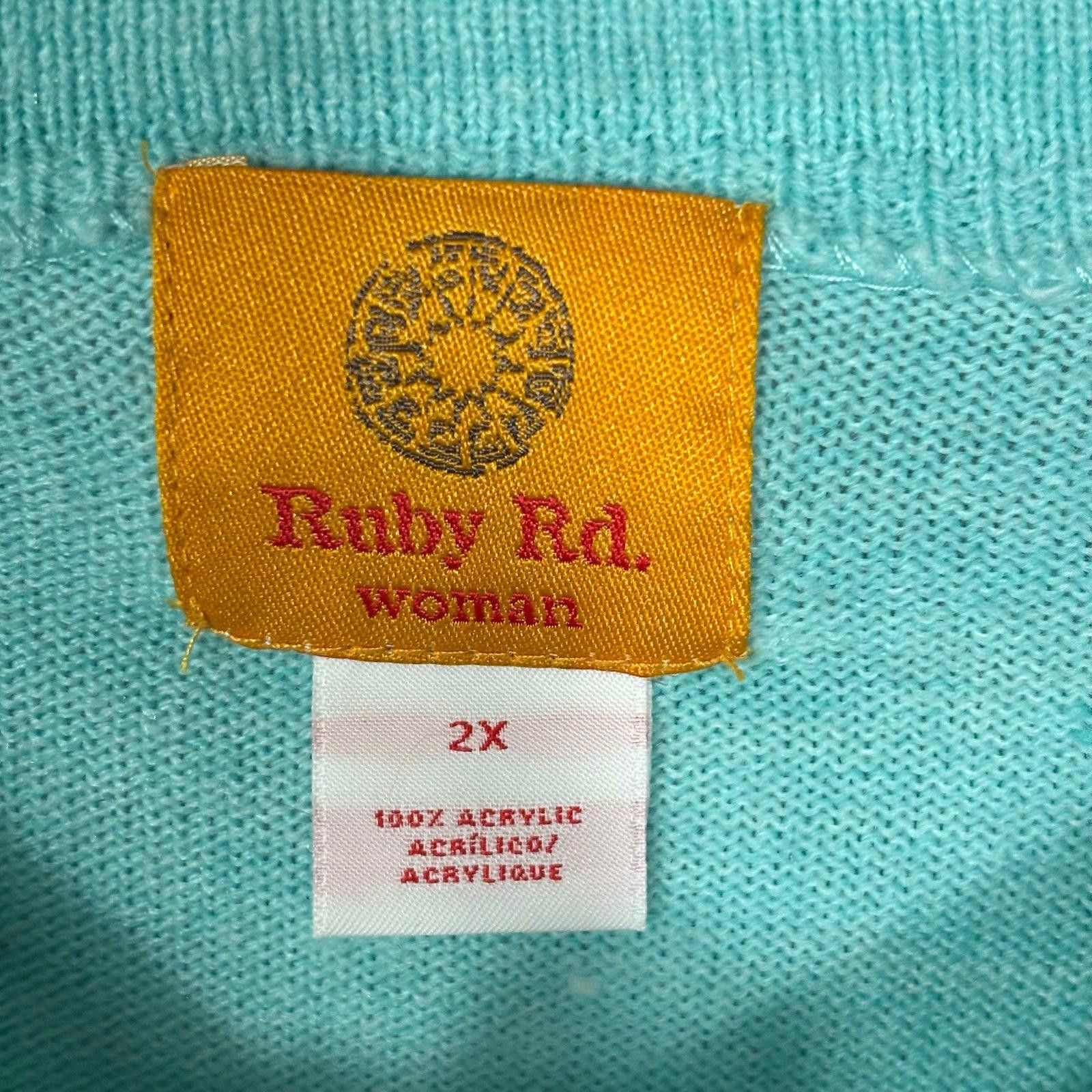 Other Ruby Rd. Women's Sequin Embellished Sweater Size 2X Size XXL / US 16-18 / IT 52-54 - 5 Thumbnail