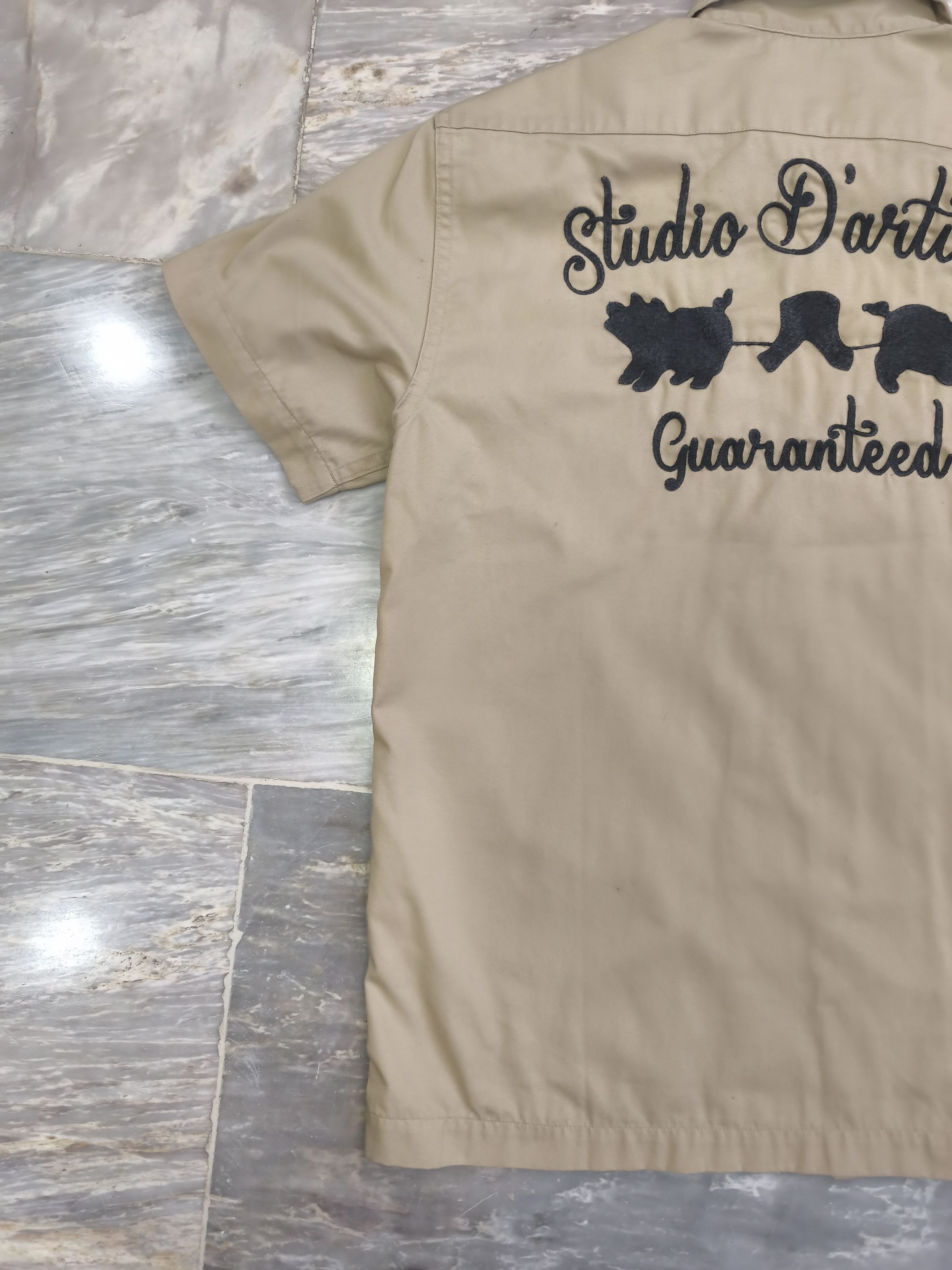 Studio D'Artisan Studio D' Artisan Bowling Shirt Size US M / EU 48-50 / 2 - 7 Thumbnail