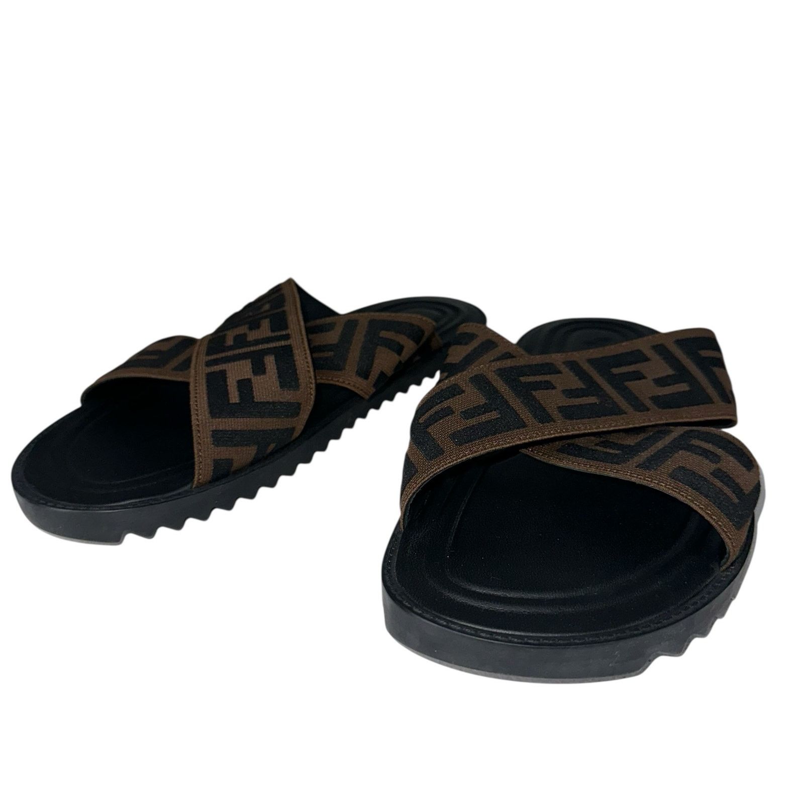 Fendi Fendi Zucca Slides Size US 7 / EU 40 - 1 Thumbnail