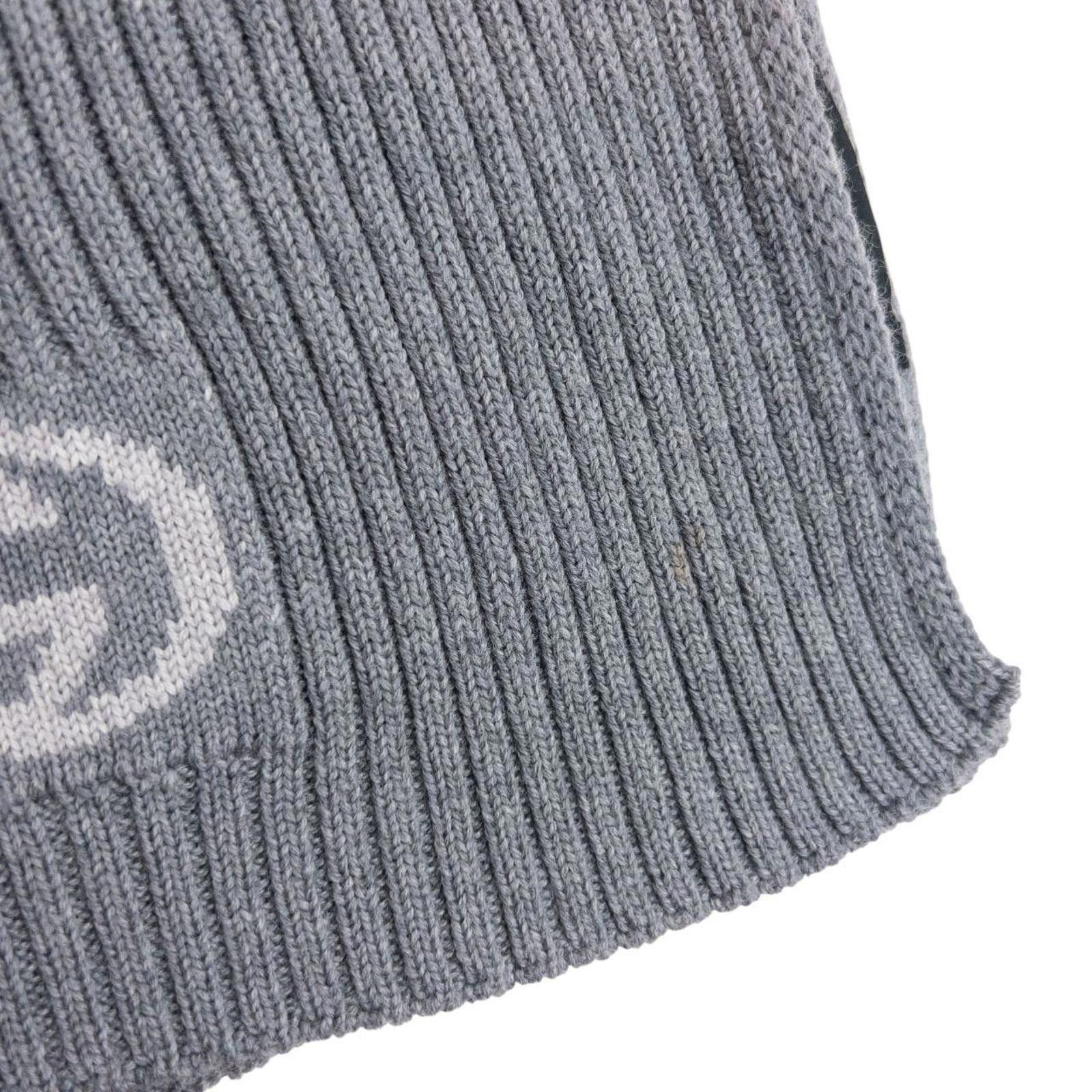 Gucci Vintage Gucci Ribbed Knit Wool Scarf Size ONE SIZE - 7 Thumbnail
