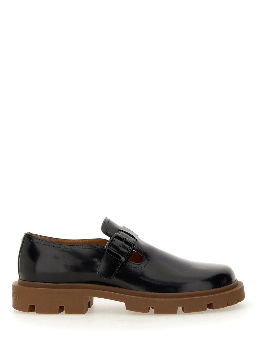 Maison Margiela MAISON MARGIELA LEATHER MONK. - BLACK (IT 39) Size US 6 / EU 39 - 1 Thumbnail