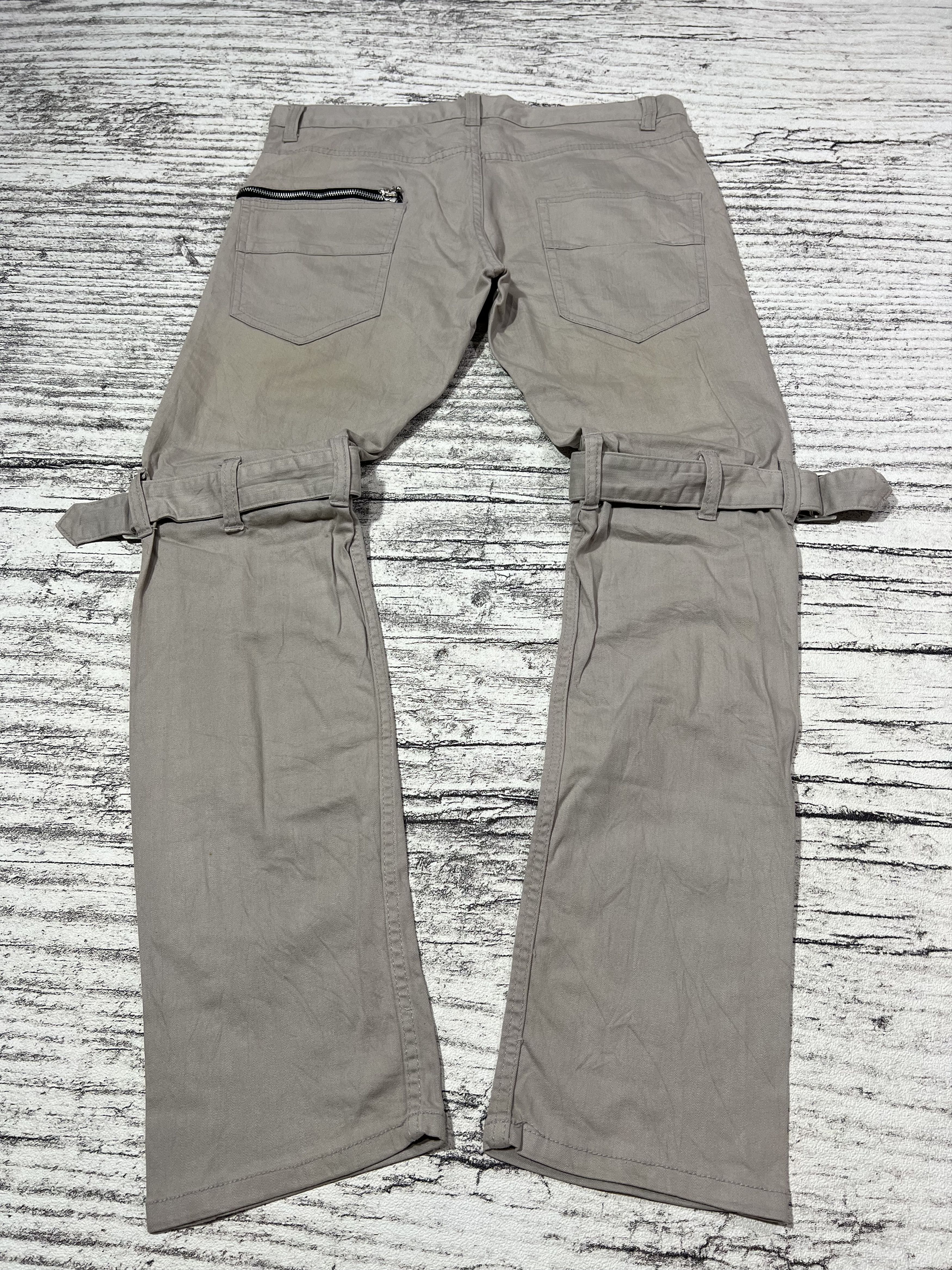 Japanese Brand 2000s Archival Hysteric Bondage Belt Flare Bootcut y2k Ifsix Size US 35 - 3 Thumbnail